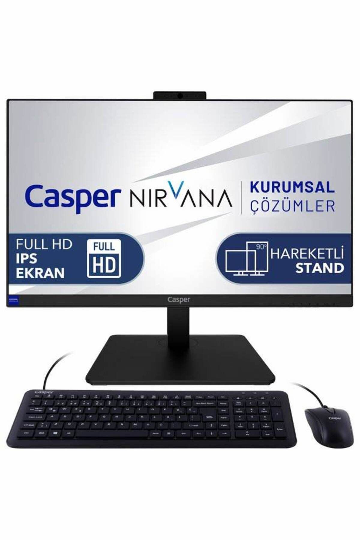 Casper Nirvana A7H.1170-BV00R-V  Intel Core i7-11700 16GB RAM 500GB NVME SSD GEN4  W11 Pro Aio Pc