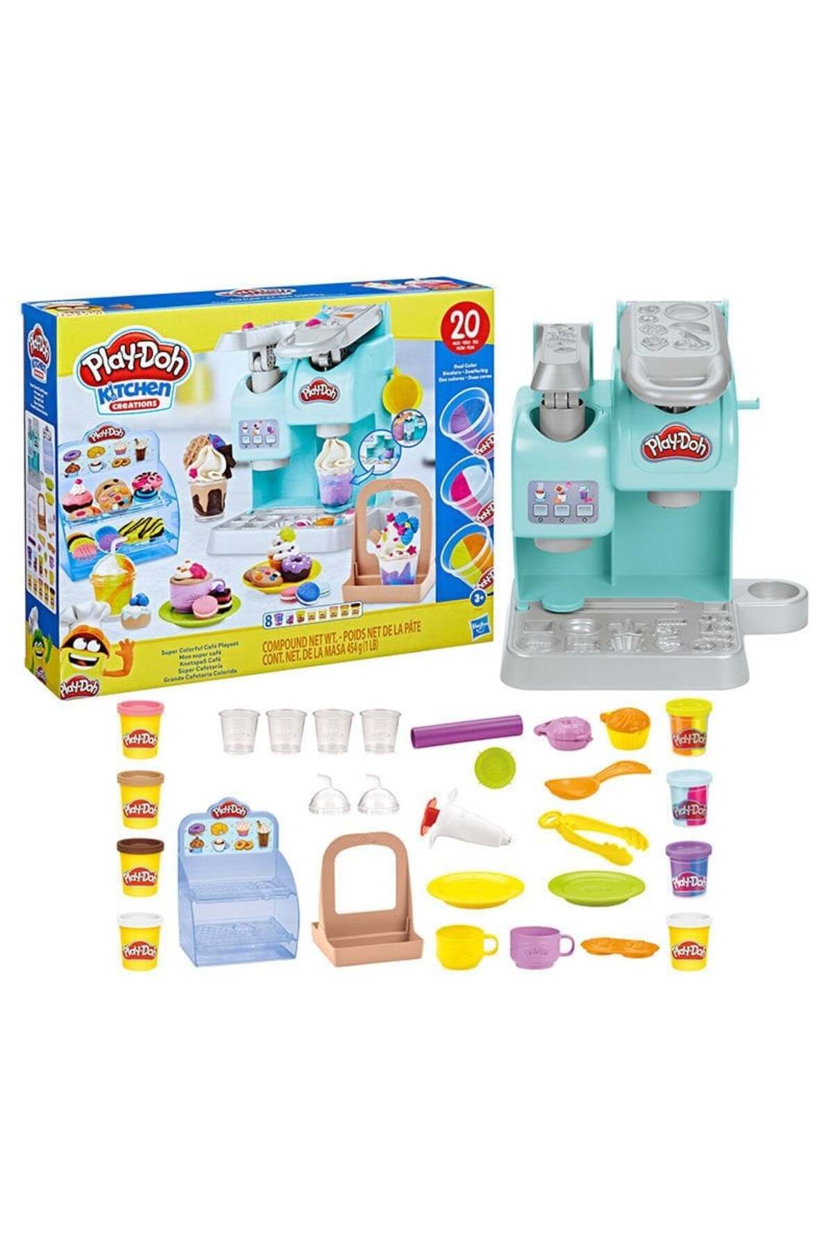Play Doh Süper Colorful Cafe Playset F5836