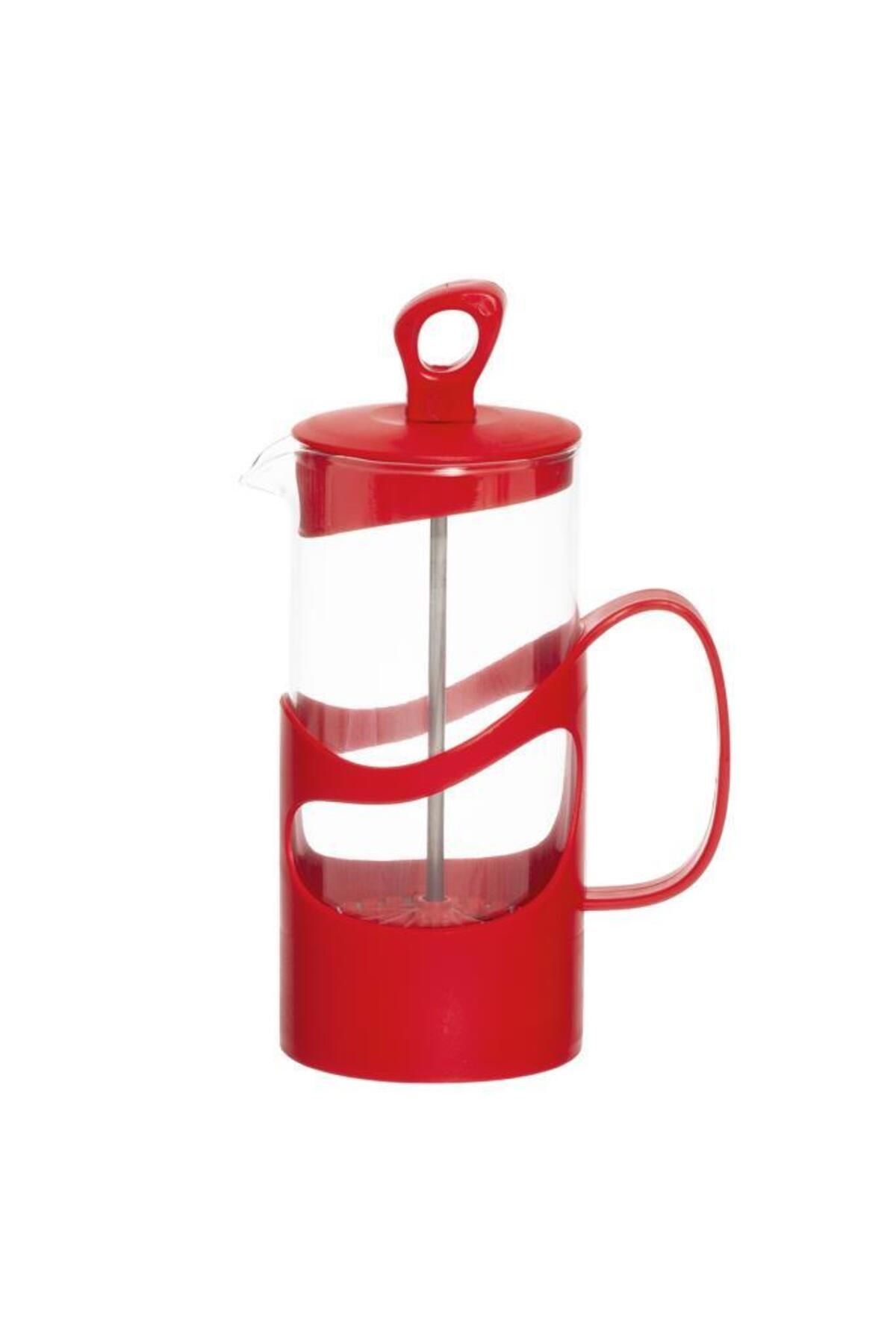 Herevin 350 Cc Sade French Press-kırmızı