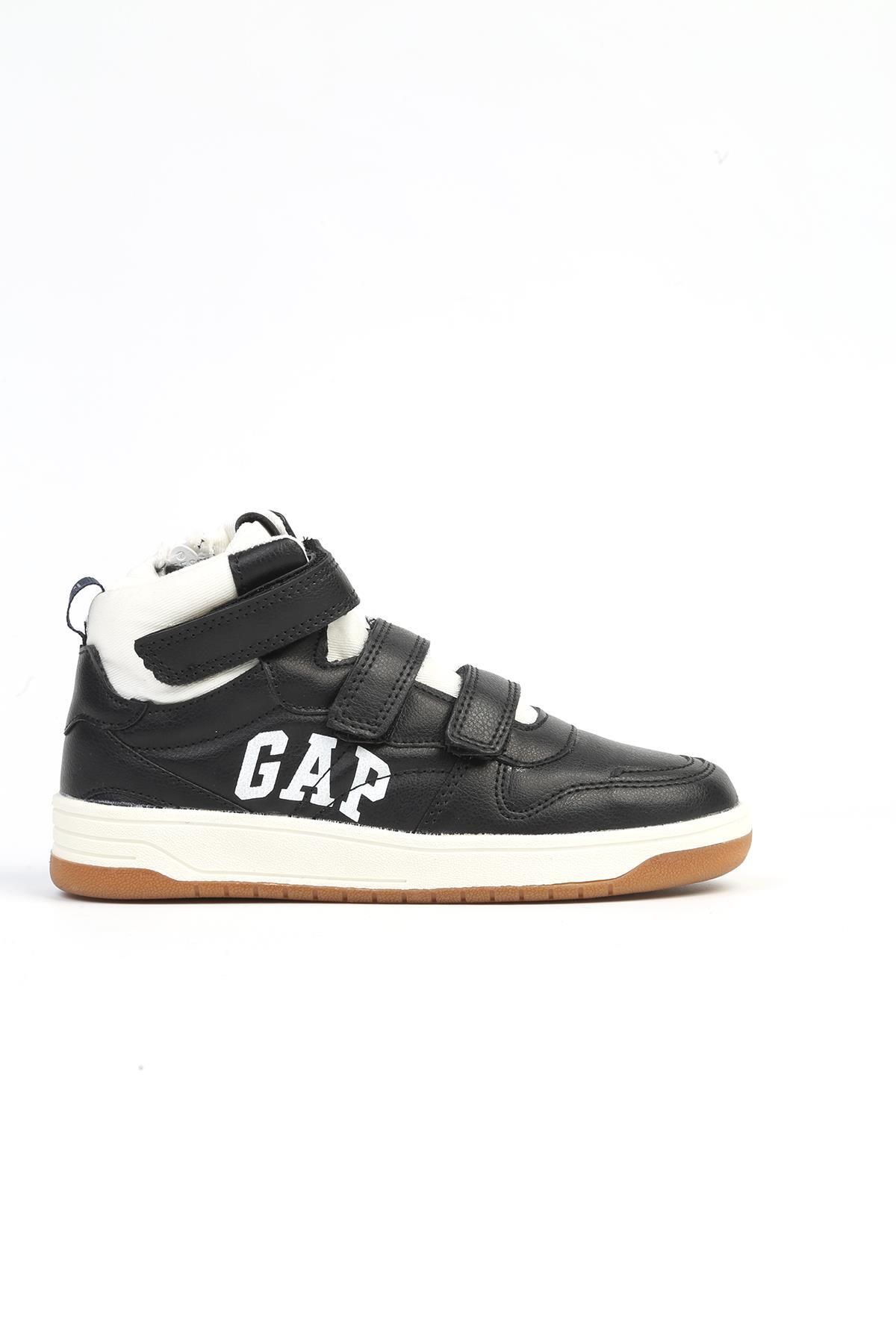 GAP ® |GP-1053 Siyah-Unisex Çocuk Spor Ayakkabı
