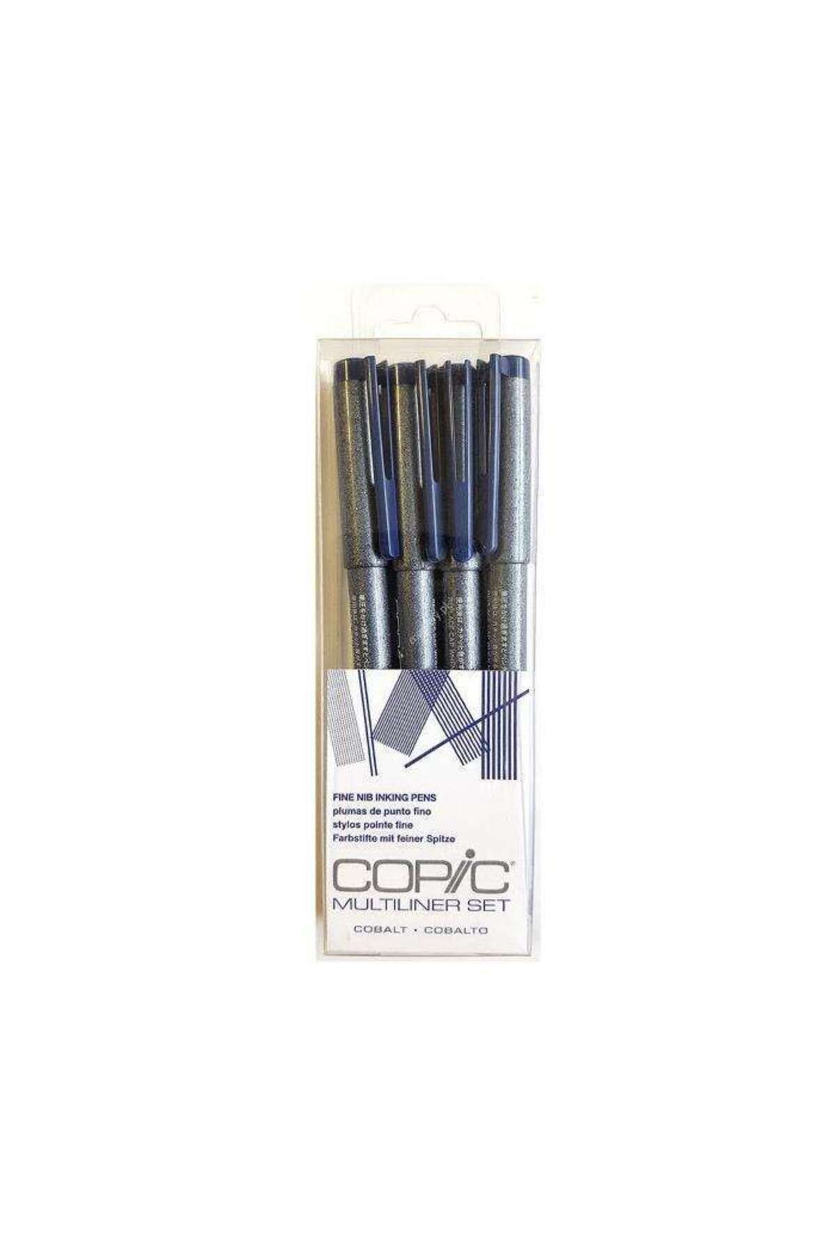 copic Multiliner Cobalt Set 4’lü (0,050,10,30,5)
