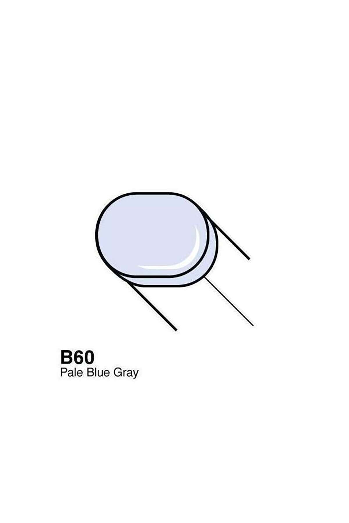 copic Sketch Marker Kalem B60 Pale Blue Gray