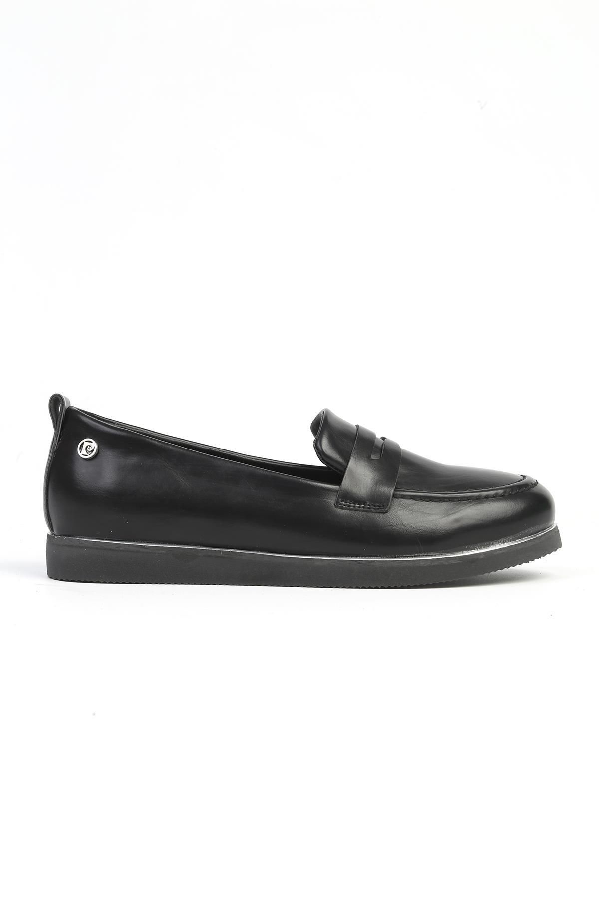 Pierre Cardin ® | PC-52642 - 3441 Siyah - Kadın Günlük Ayakkabı