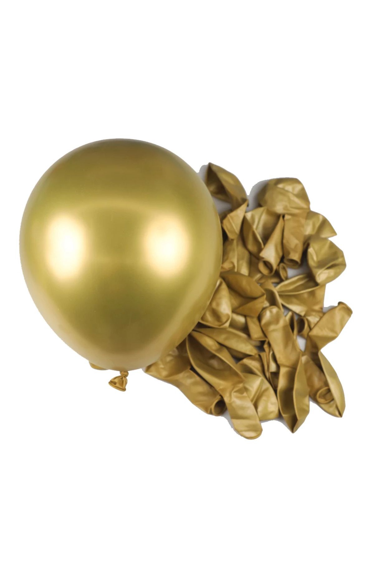 pazariz Krom Balon Parti Organizasyon Balonu 12 İnç Düğün Doğum Günü Dekorasyon 30 Adet
