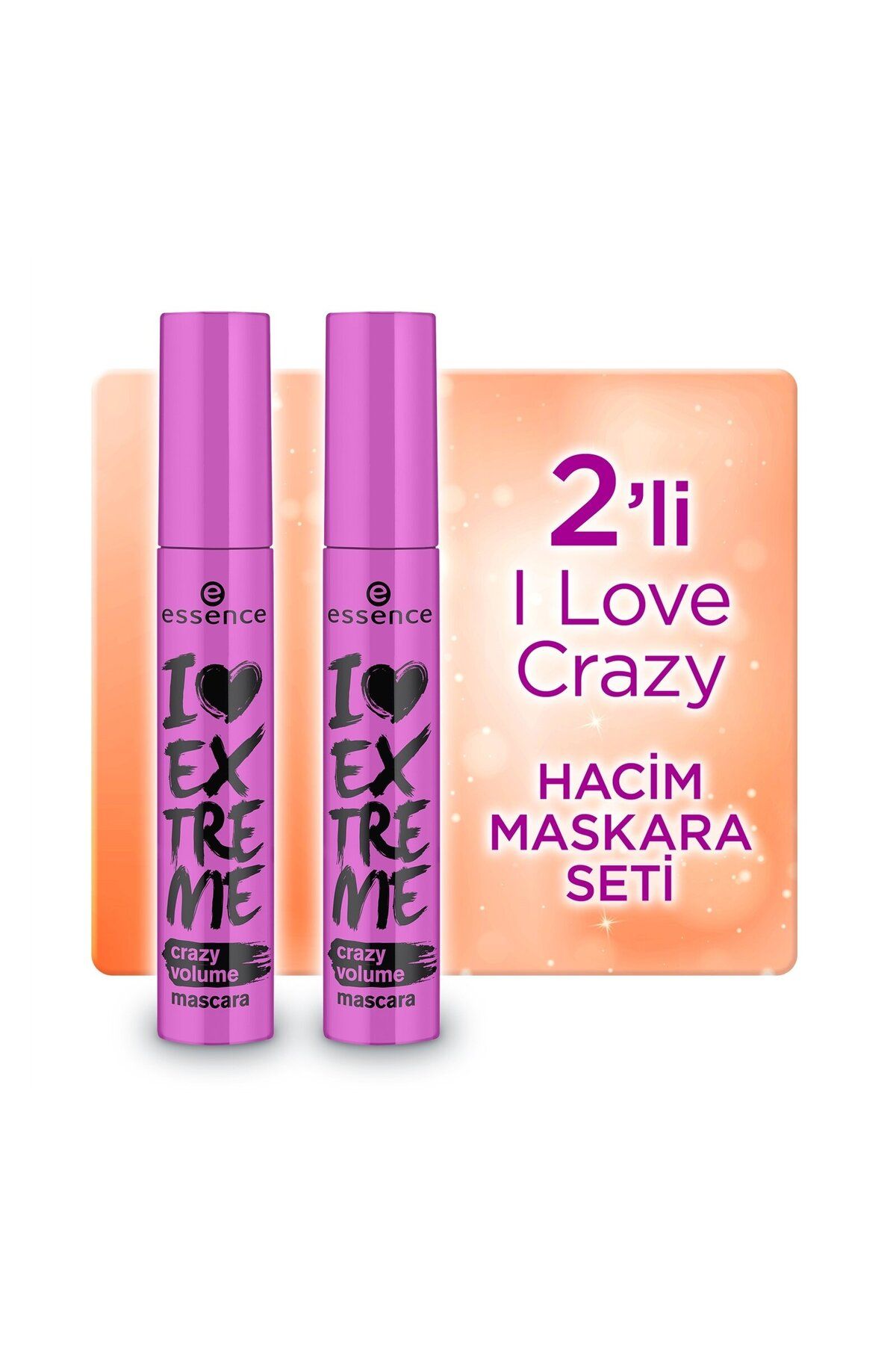 Essence I Love Extreme Crazy Hacim Maskara 2'li