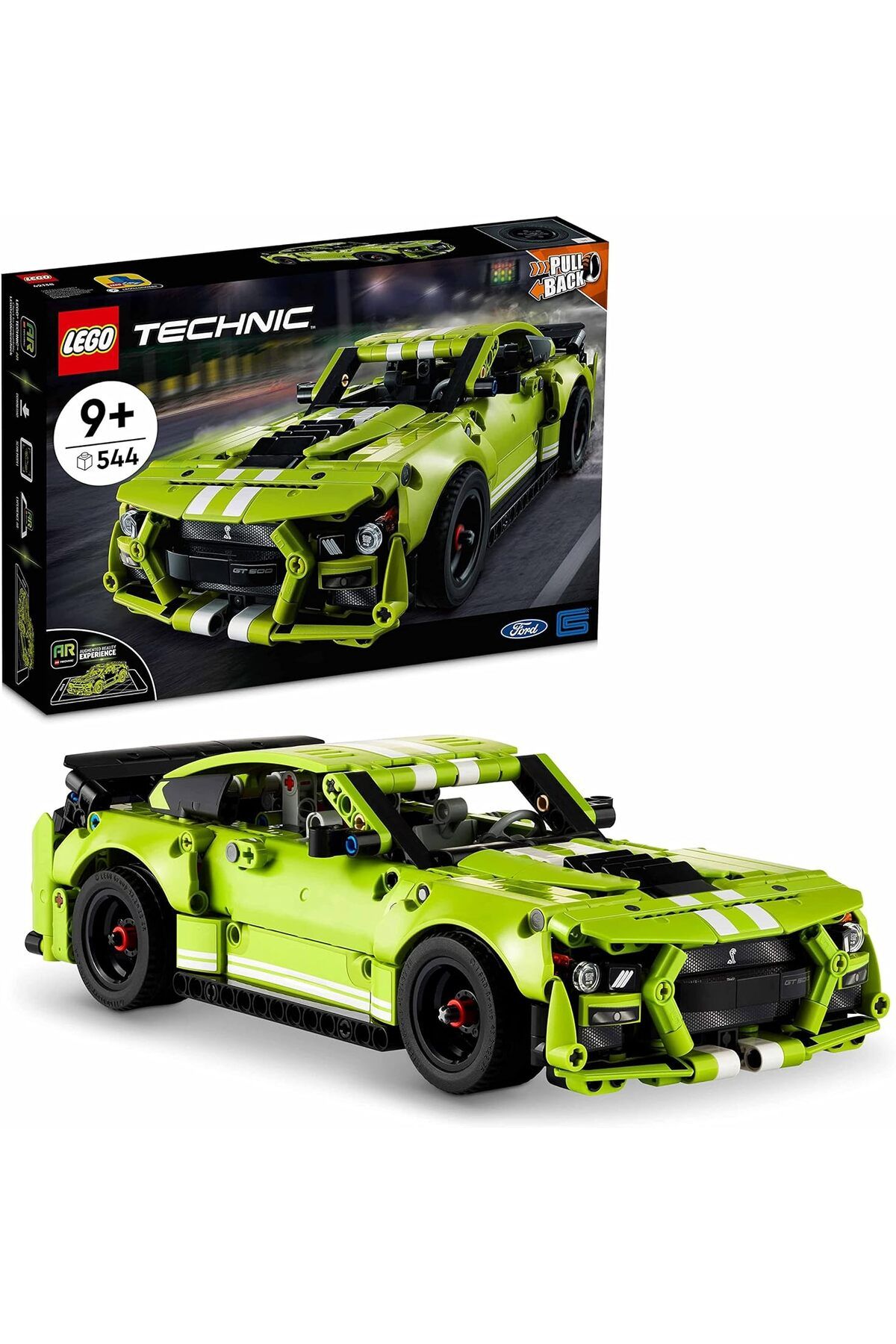 LEGO ® Technic Ford Mustang Shelby® GT500® 42138 – Koleksiyonluk Oyuncak Model Yapım Seti (544 Parça)