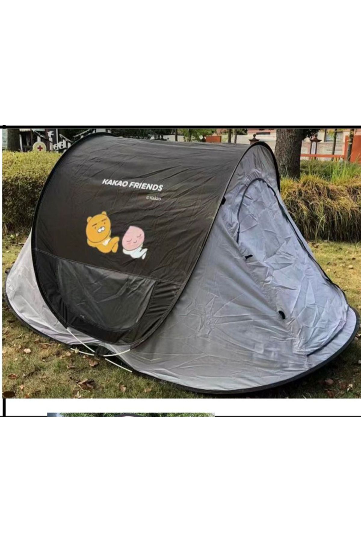 Genel Markalar 3 Kişilik Otomatik Kamp Çadırı Sineklikli Taşıma Çantalı Kolay Kurulum Çadır 250x150x110cm
