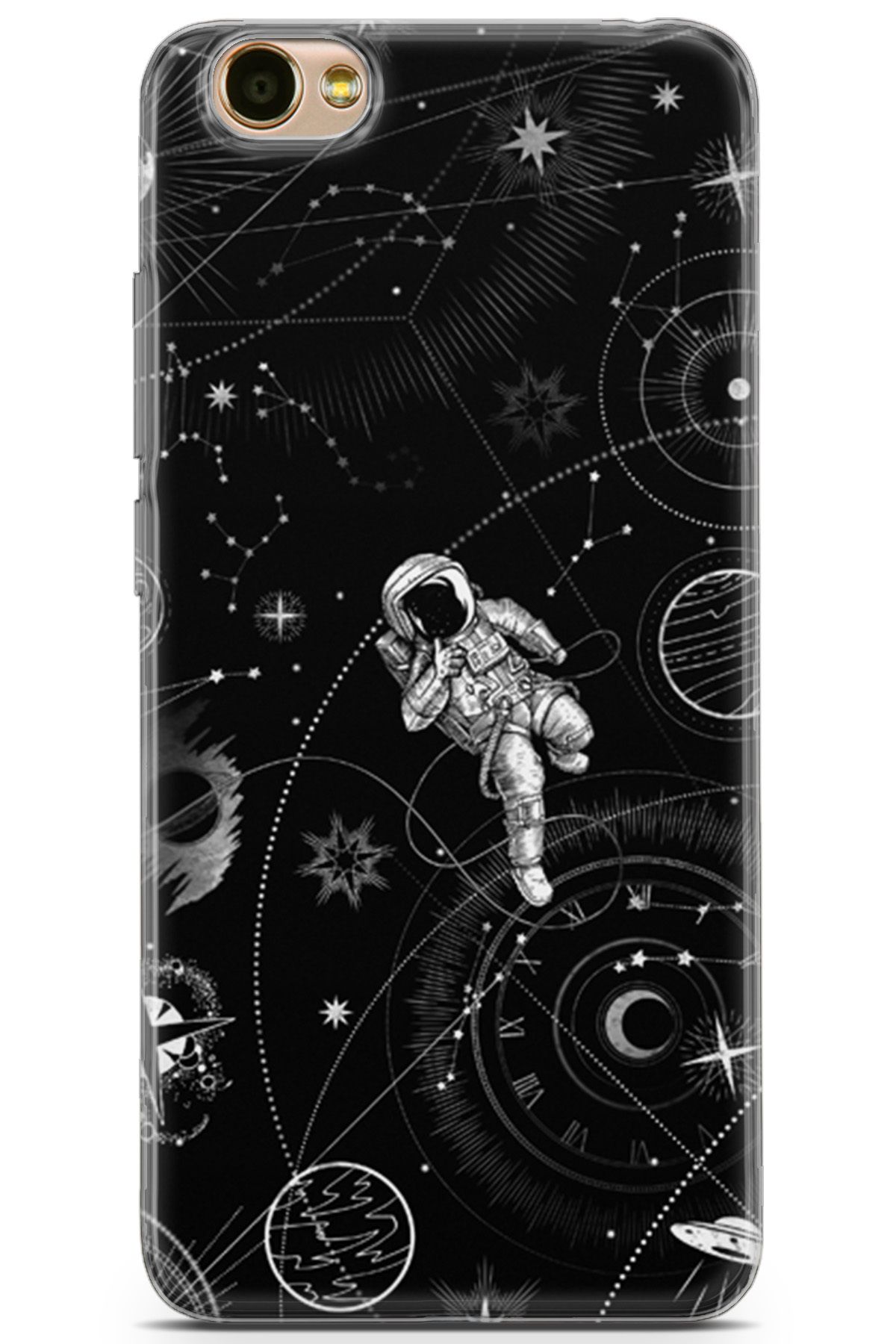 Lopard Vestel Venus E3 Uyumlu Case Kapak Opus 13 Astronaut on The Moon