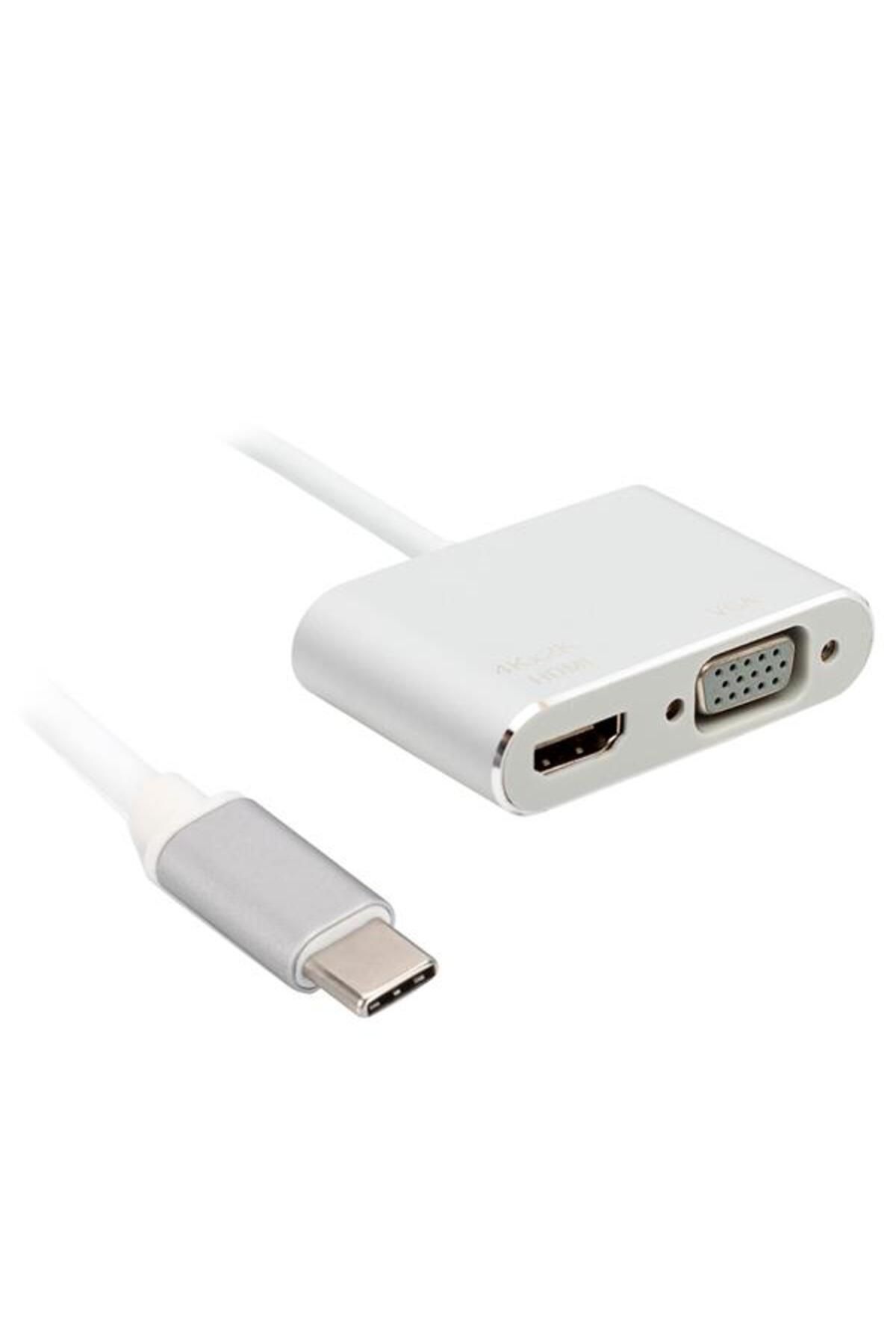 Powermaster electroon Type-C to USB 3.0 Gigabit Ethernet RJ45 USB Çevirici