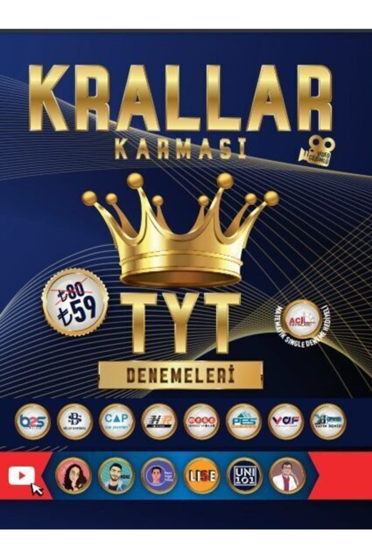 Bilgi Sarmal Yayınları Krallar Karması Tyt Krallar Karması Denemeleri