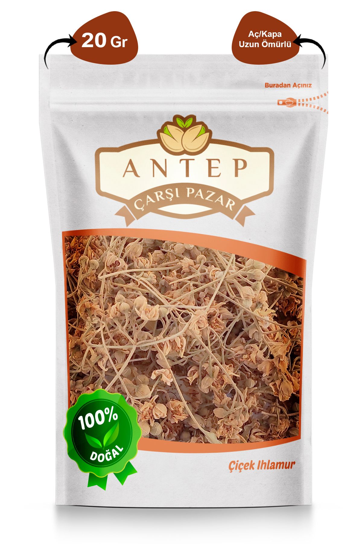 Antep Çarşı Pazar Ihlamur (Çiçek Ihlamur) | 20 Gr.