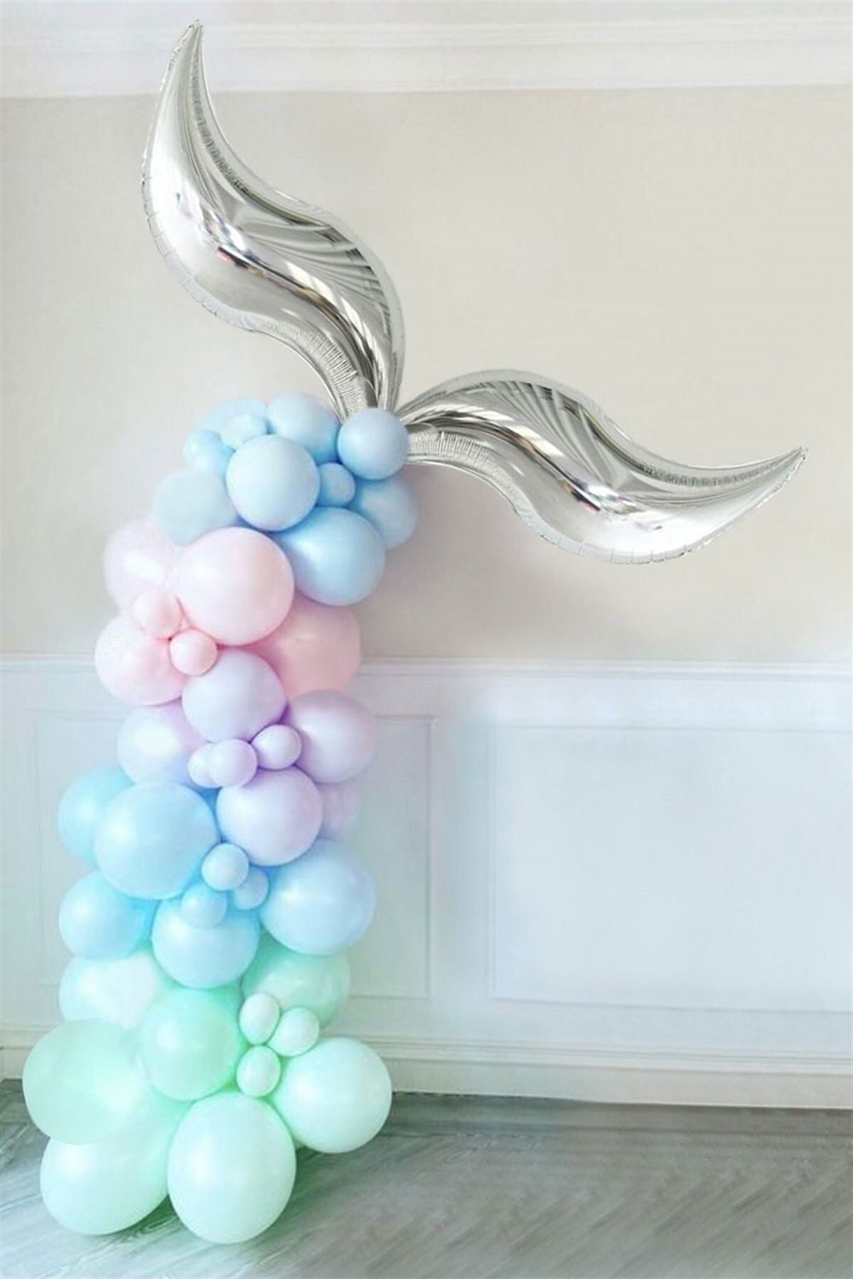 Le Mabelle Deniz Kızı Zincir Balon Set