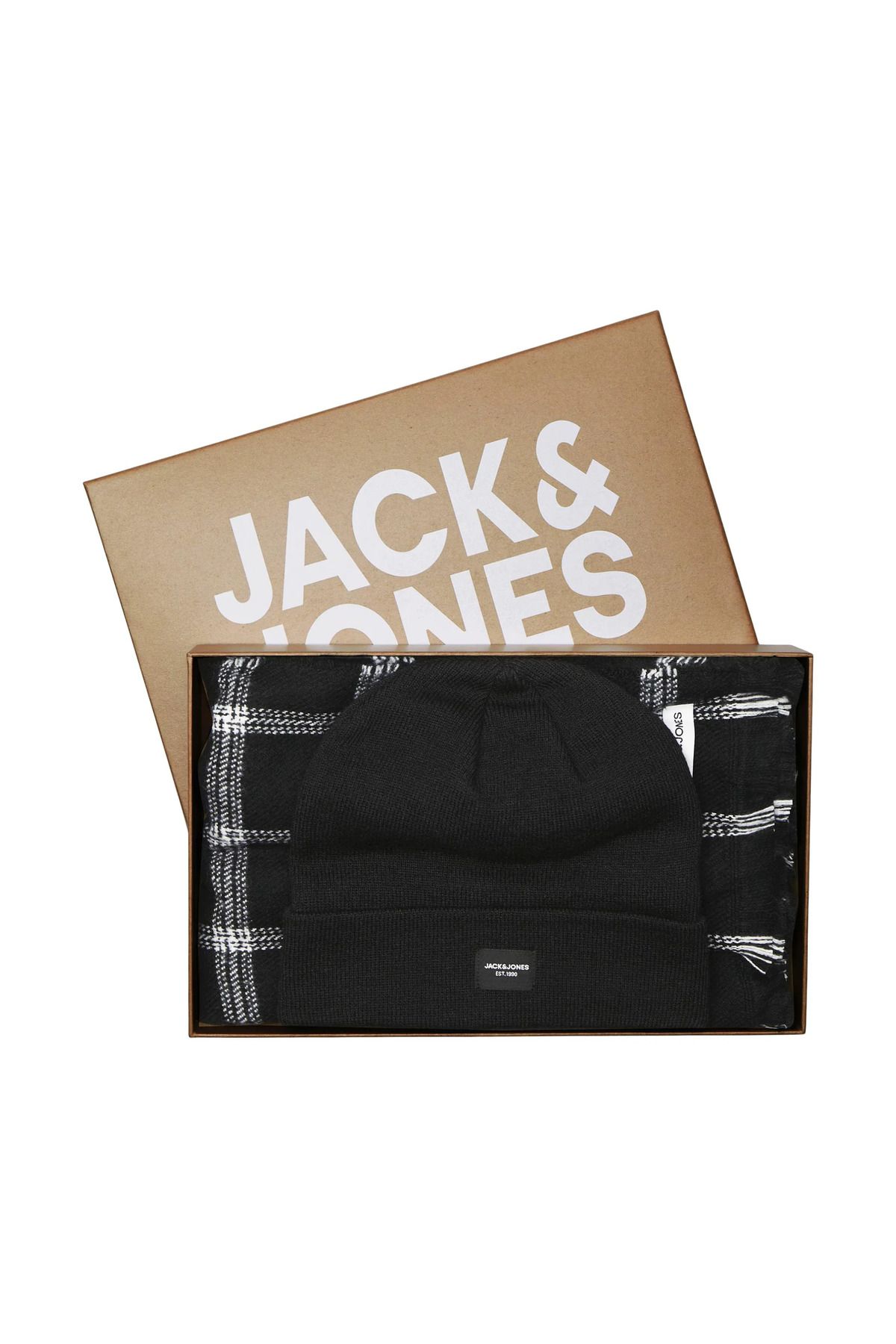 Jack & Jones JACFROST DNA BEANIE AND SCARF GIFTBOX