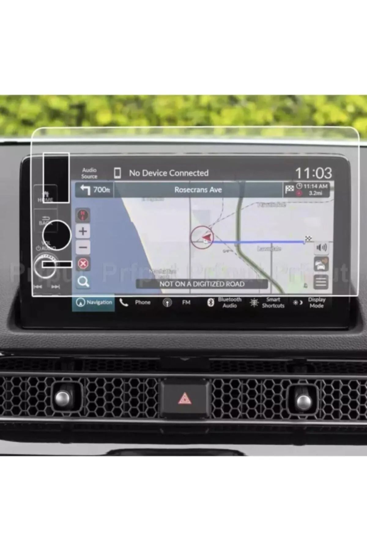 Aksesuar Fırsatı Yeni Honda Civic Executive Plus Uyumlu 9 Inç Navigasyon Nano Ekran Koruyucu 9h