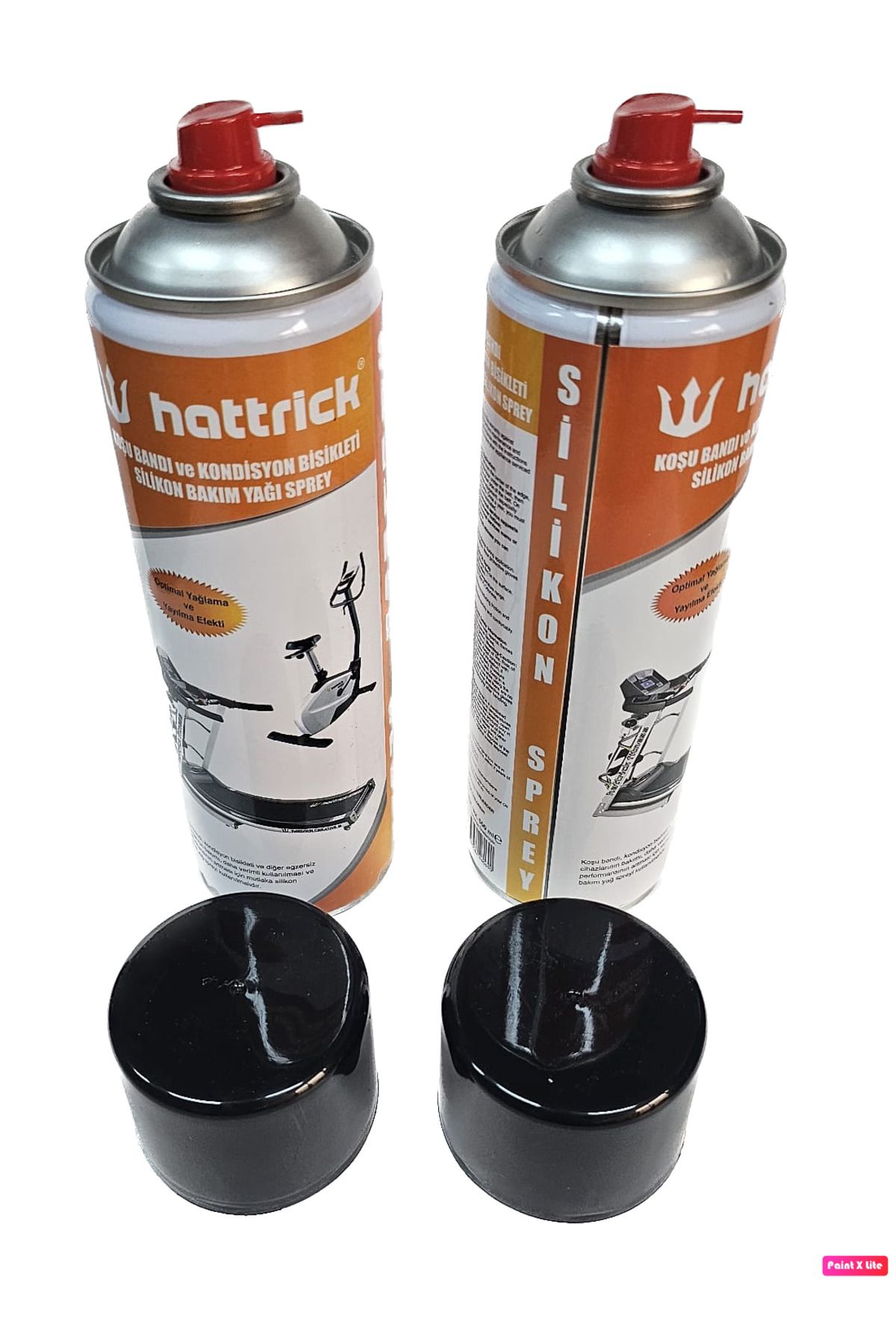 Hattrick 2 ADET SET Hattrick Koşu Bandı Ve Kondisyon Bisikleti Silikon Bakım Yağı Spreyi 500 ml