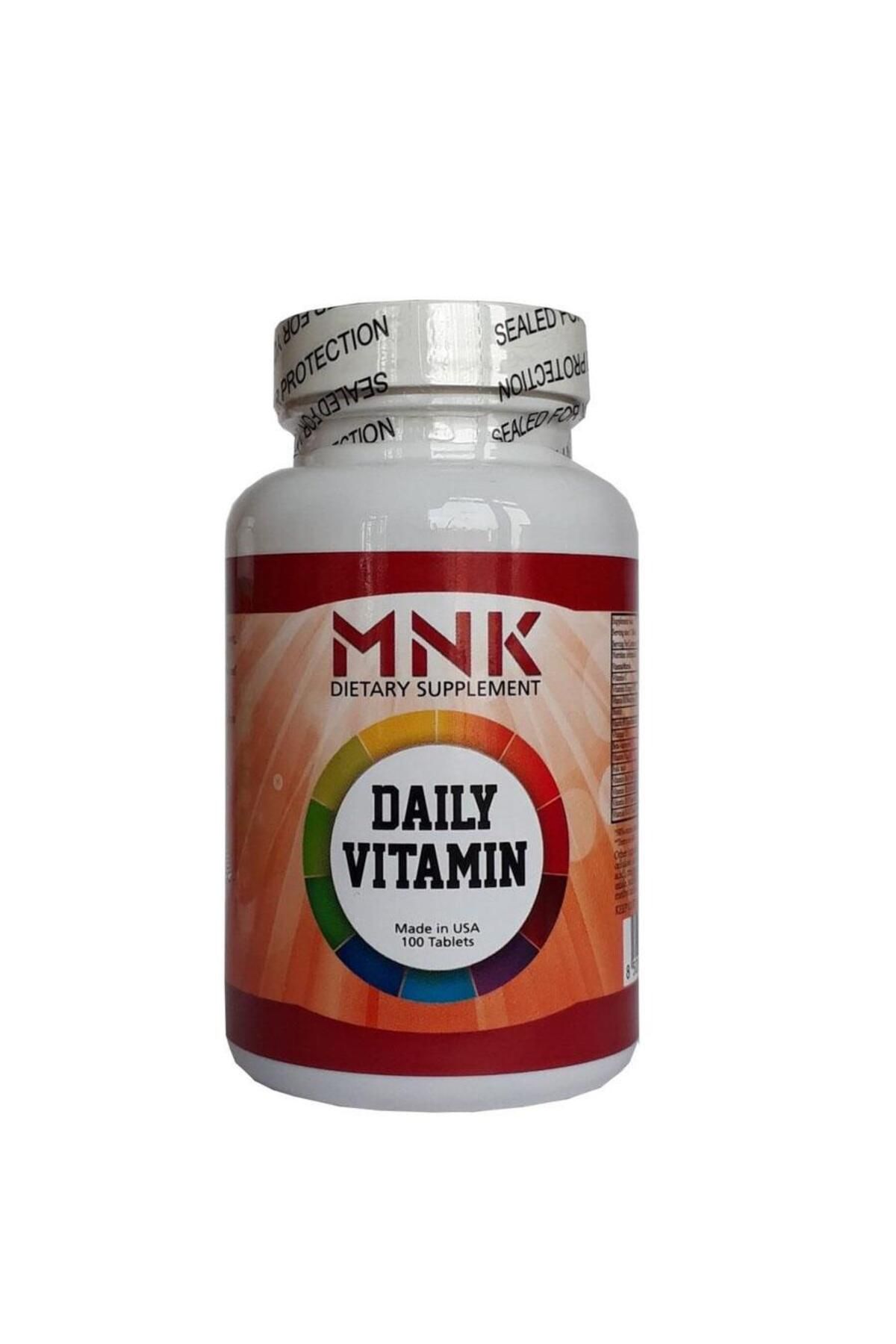 Mnk Daily Vitamin 100 Tablet Günlük Vitamin - 50 Yaşa Kadar