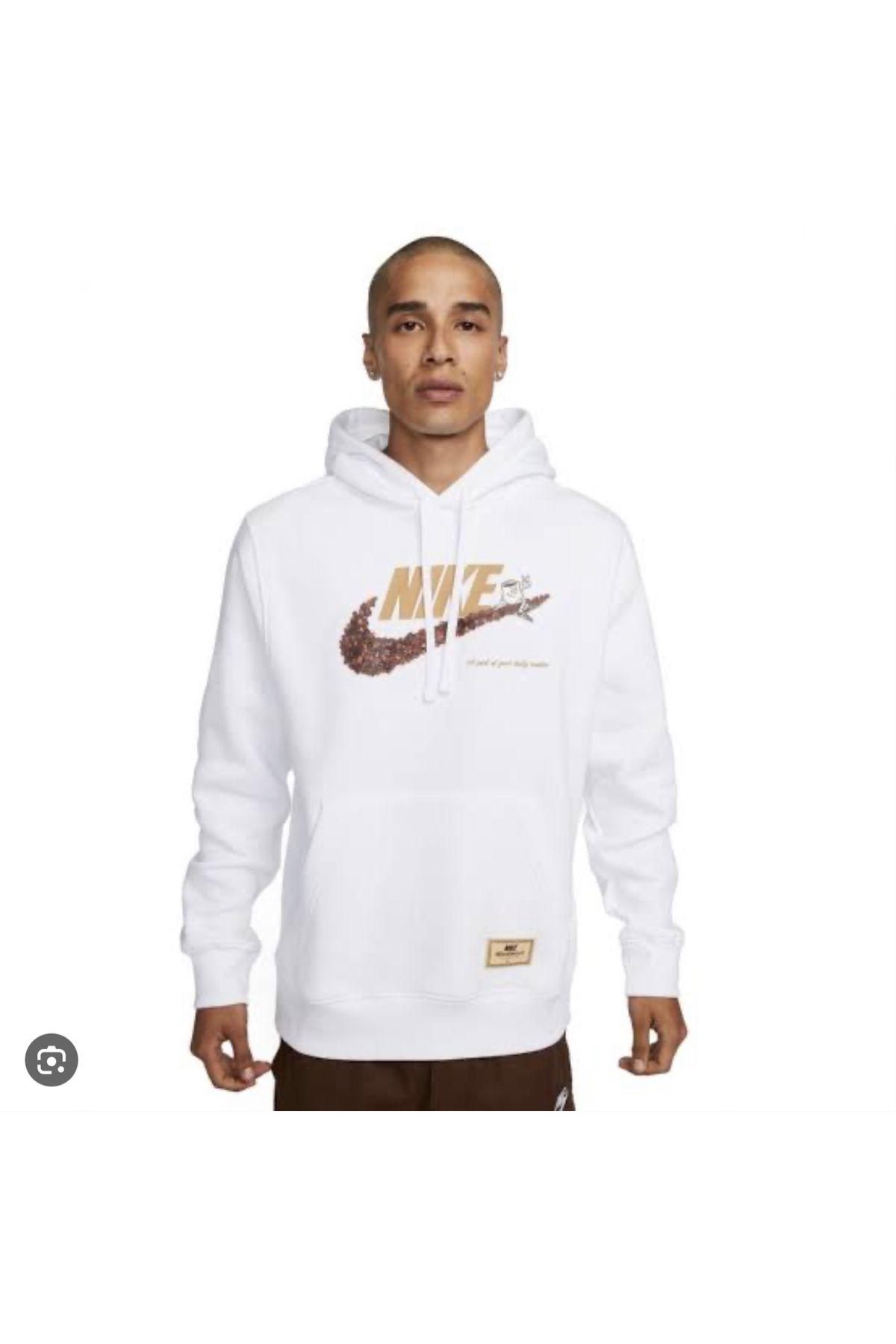 Nike Sportswear Yünlü Erkek Kapüşonlu Sweatshirt C.Y