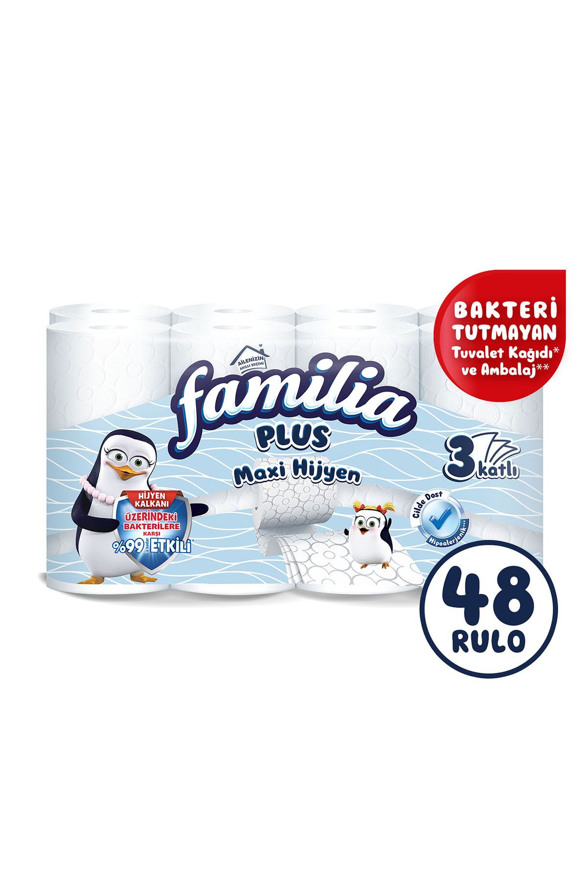 Familia Plus Maxi Hijyen Tuvalet Kağıdı (16 Rulo X 3 Paket)