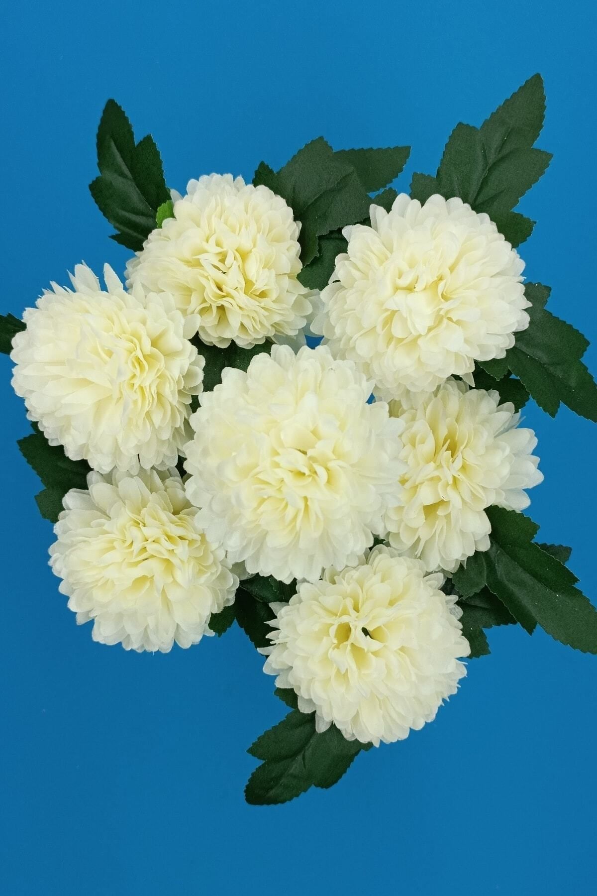 MD Aspiz Flowers Büyük Demet Krizantem Kafalı Karanfil Pampas Okaliptus Sarkan Lale Demeti Çit Yapraklı Kokina