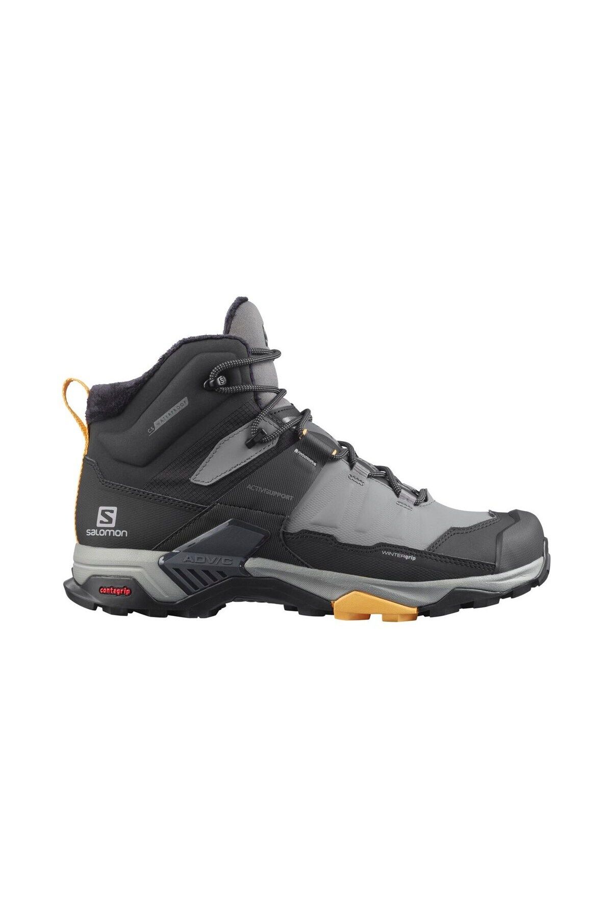 Salomon X Ultra 4 Mid Winter Erkek Gri Bot L41355200