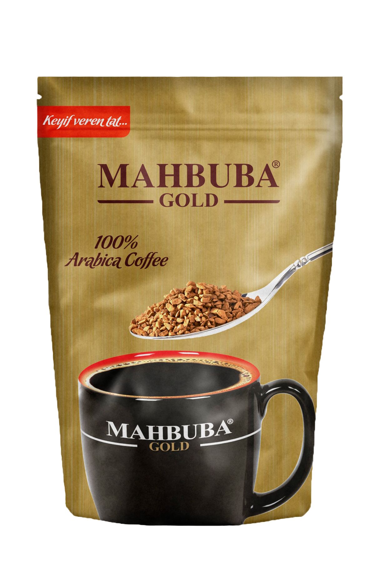Mahbuba Çözünebilir %100 Arabica Gold Kahve Tam Kıvamında 200gr