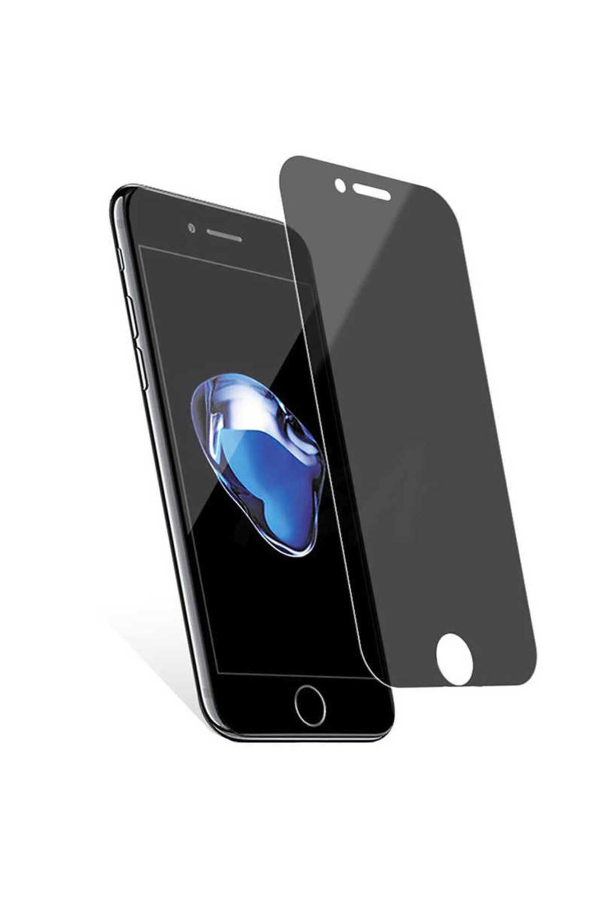 Genel Markalar Apple Iphone 6 Uyumlu Kor Privacy Cam Ekran Koruyucu, Siyah