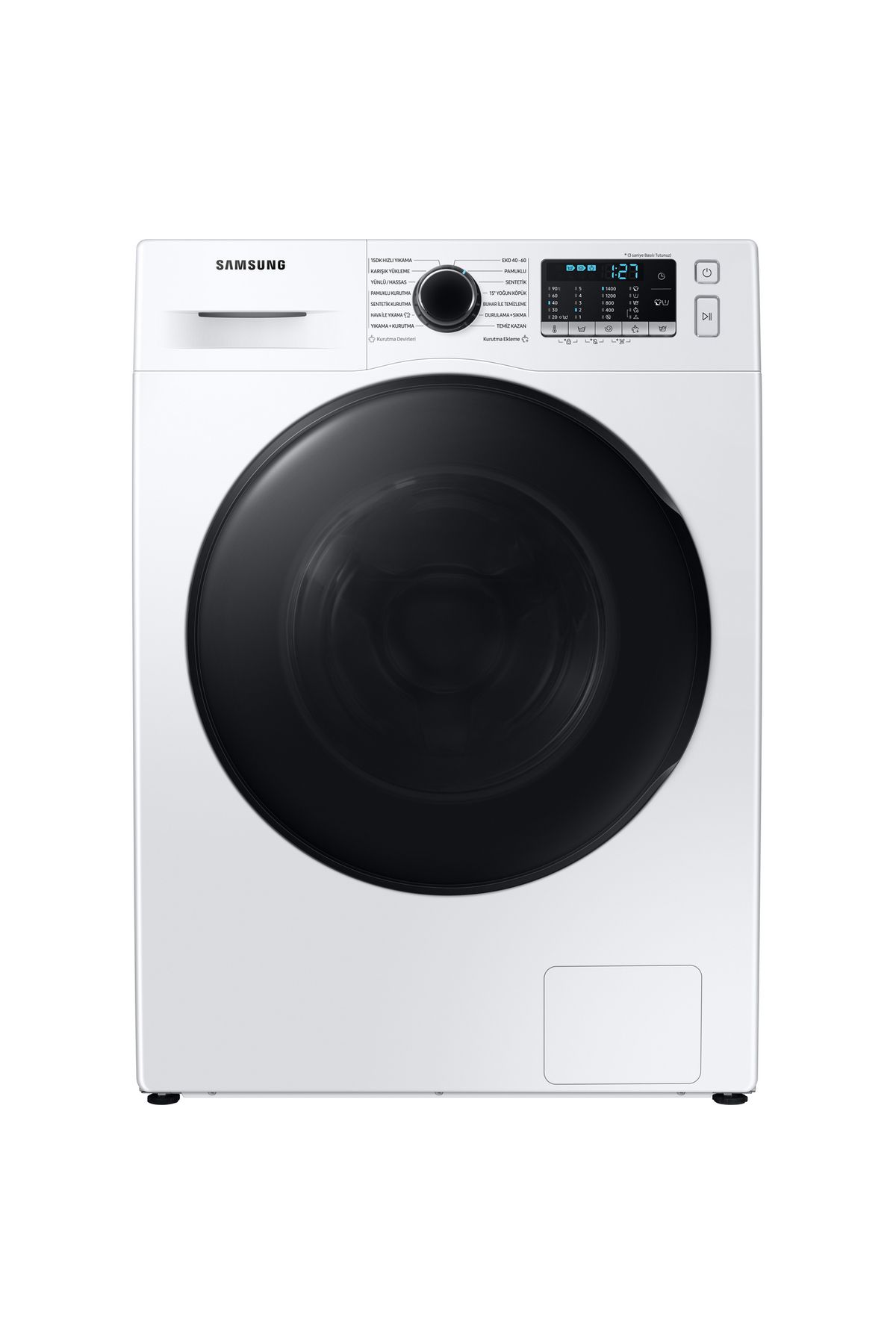 Samsung Wd5000t Wd90ta046be1ah Air Wash 9 kg / 6 kg Kurutmalı Çamaşır Makinesi