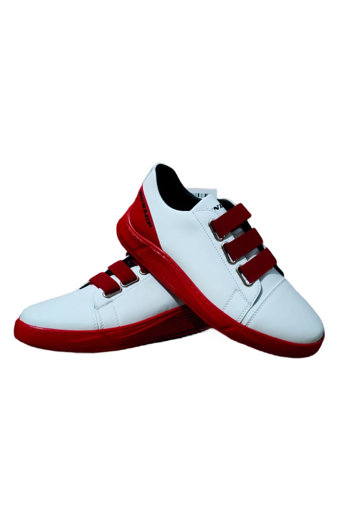 Dunlop Erkek Sneaker Günlük Spor Ayakkabı Beyaz-kırmızı 1207 V1
