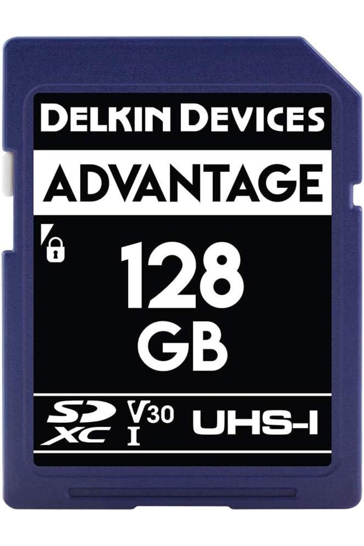 Delkin 128GB Advantage UHS-I SDXC Hafıza Kartı