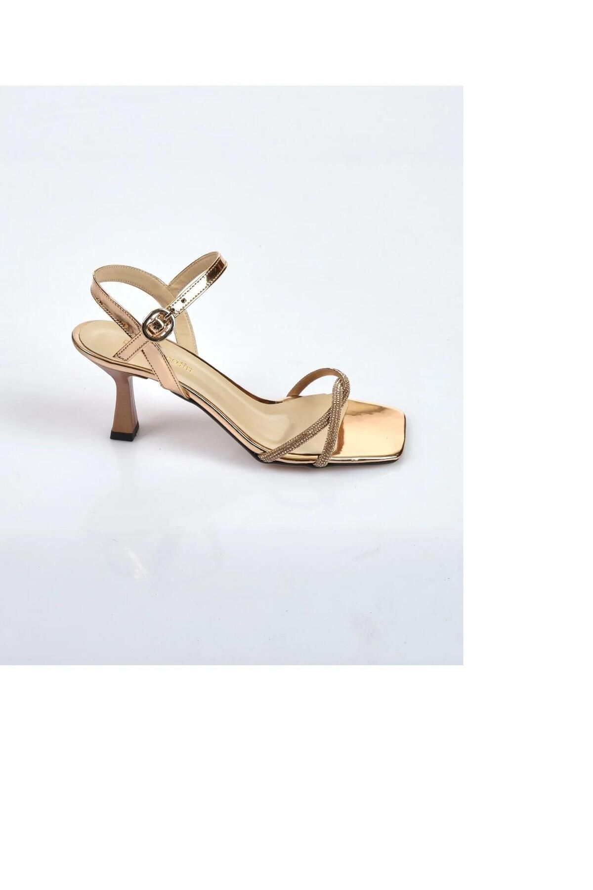 Pierre Cardin PC-52220 Altın Kadın Stiletto Ayakkabı