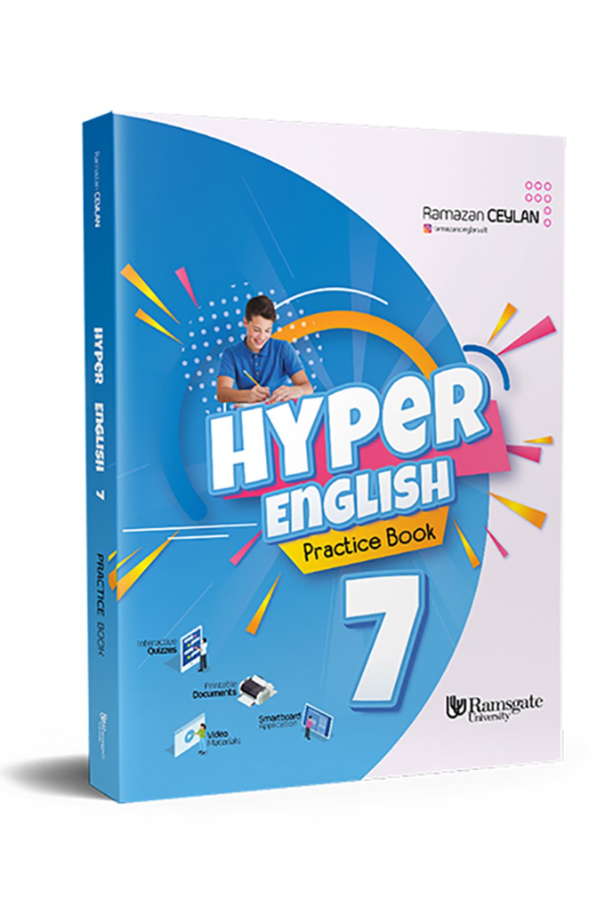 Hiper 2024 Hiper 7. Sınıf Hyper English Practice Book (Quizzes & Dictionary)
