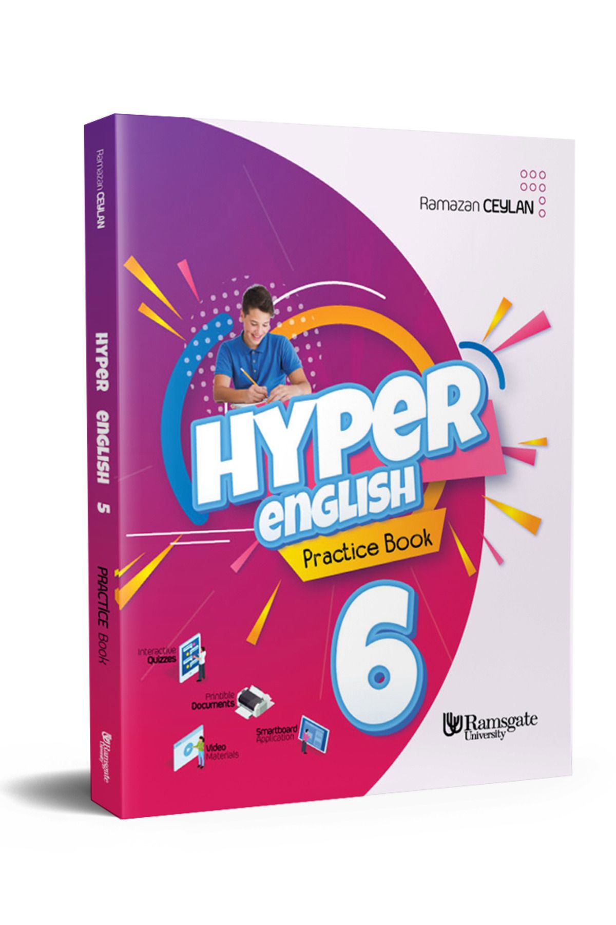 Hiper 2024 Hiper 6. Sınıf Hyper English Practice Book (Quizzes & Dictionary)