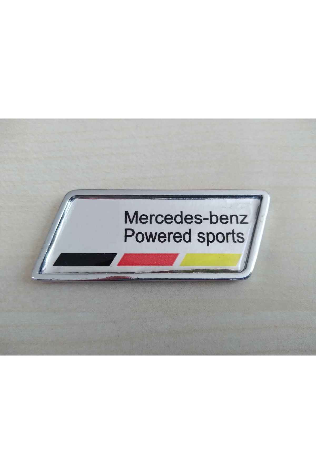 Sportline Sport Mercedes Yazısı - Mercedes Çamurluk Logosu - Mercedes Bagaj Logosu Mercedes Arması Etiketi