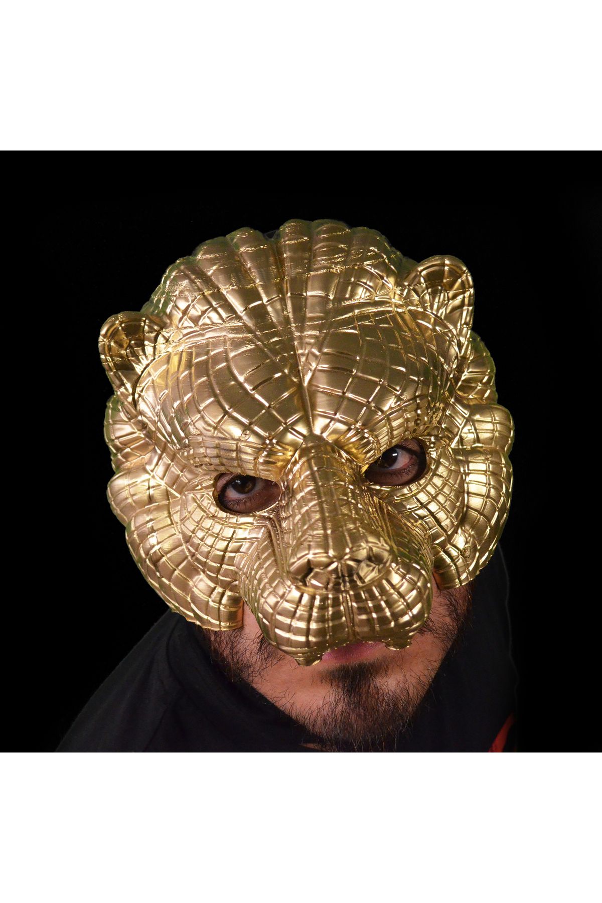Fume Design Squid Game Aslan Kostüm Yüz Maskesi Kostüm Ayarlanabilir Yüz Maskesi