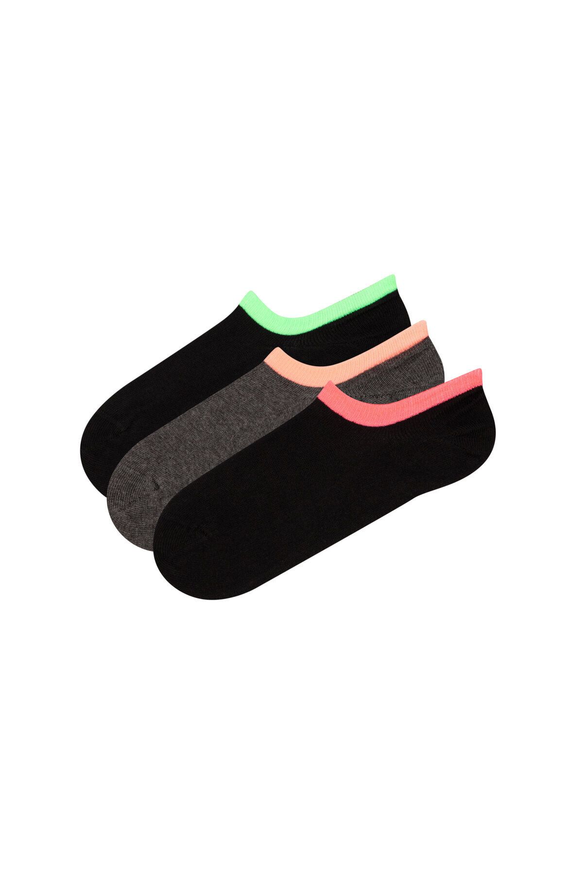 Penti Siyah Super Fit 3lu Babet Çorabı