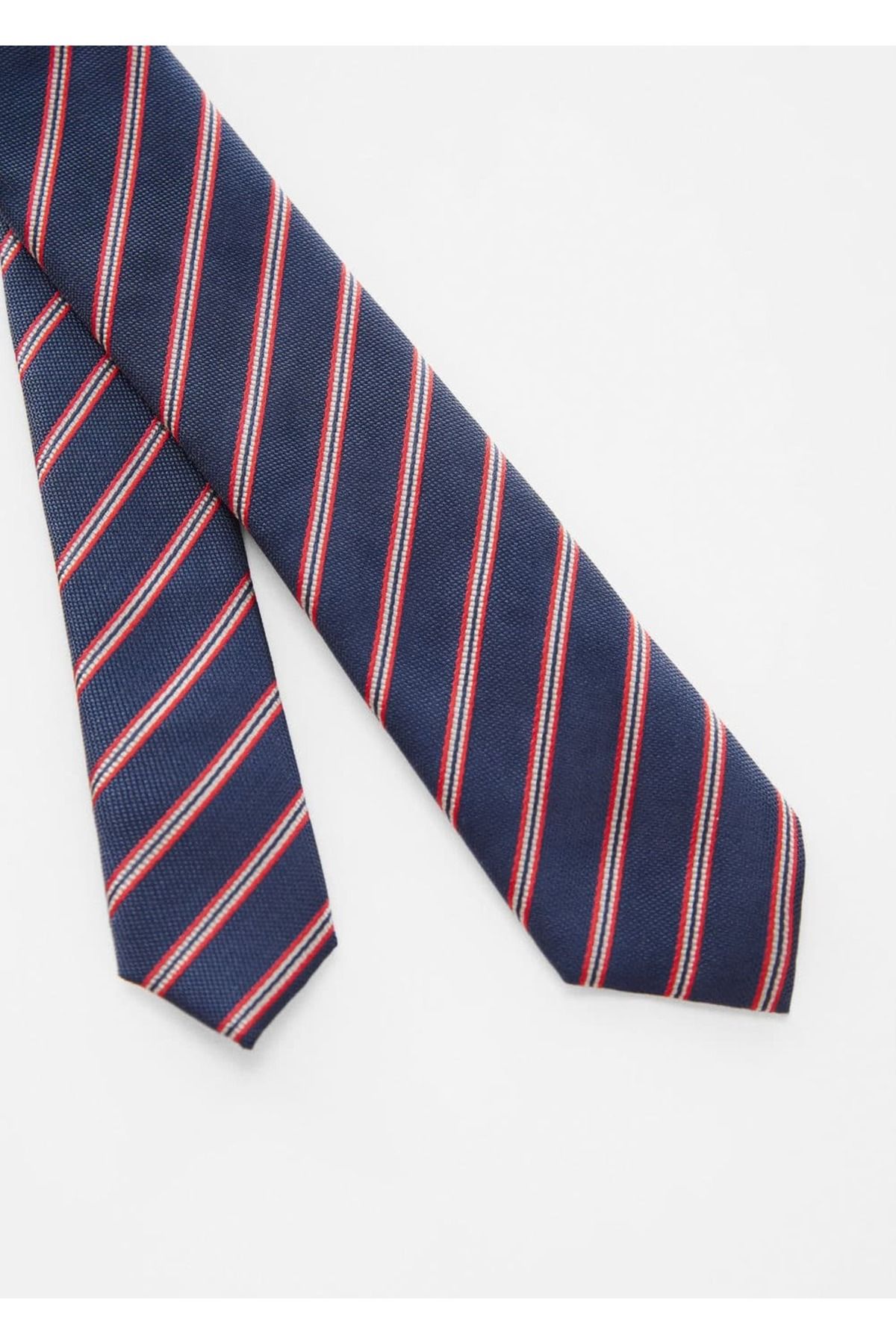 MANGO Çizgili kravat
