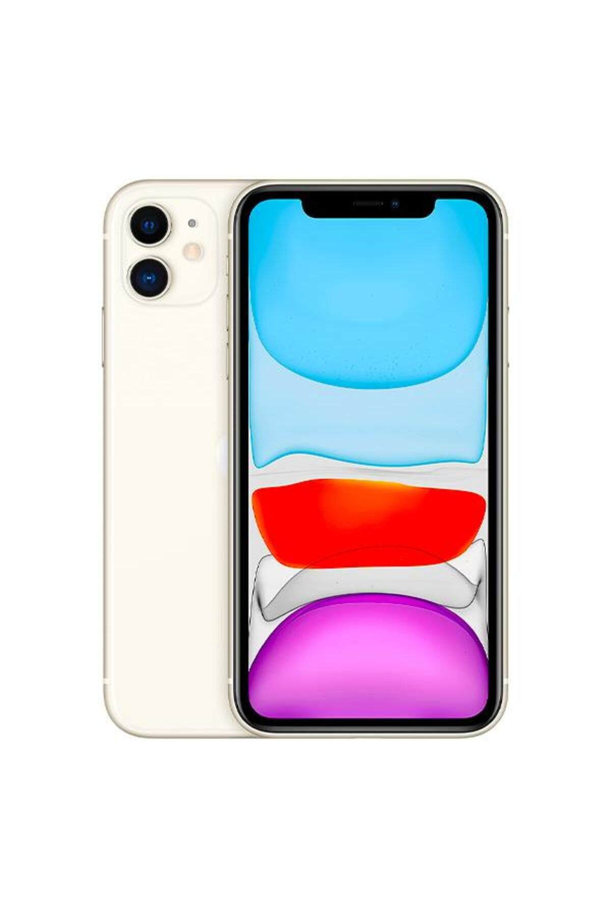 Apple Iphone 11 White 64gb Yenilenmiş B Kalite (12 AY GARANTİLİ)