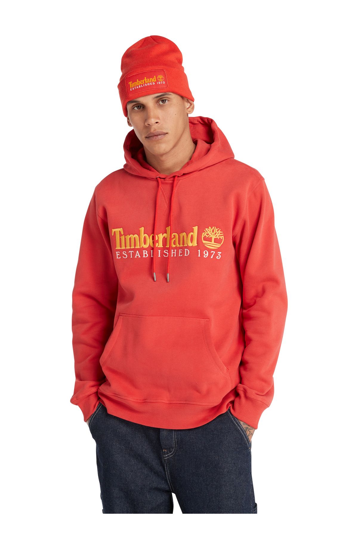 Timberland Sweatshirt, XL, Turuncu