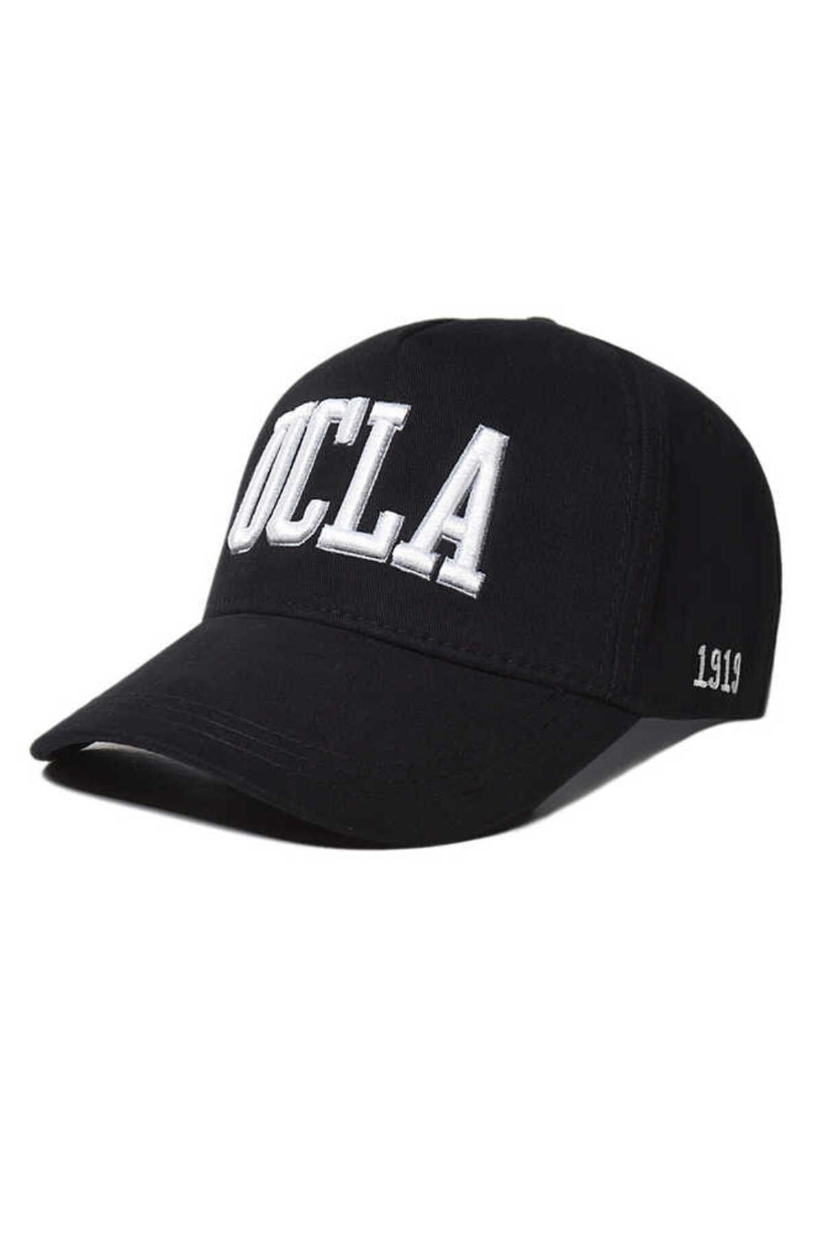 Ucla Ranch Siyah Baseball Cap Nakışlı Şapka