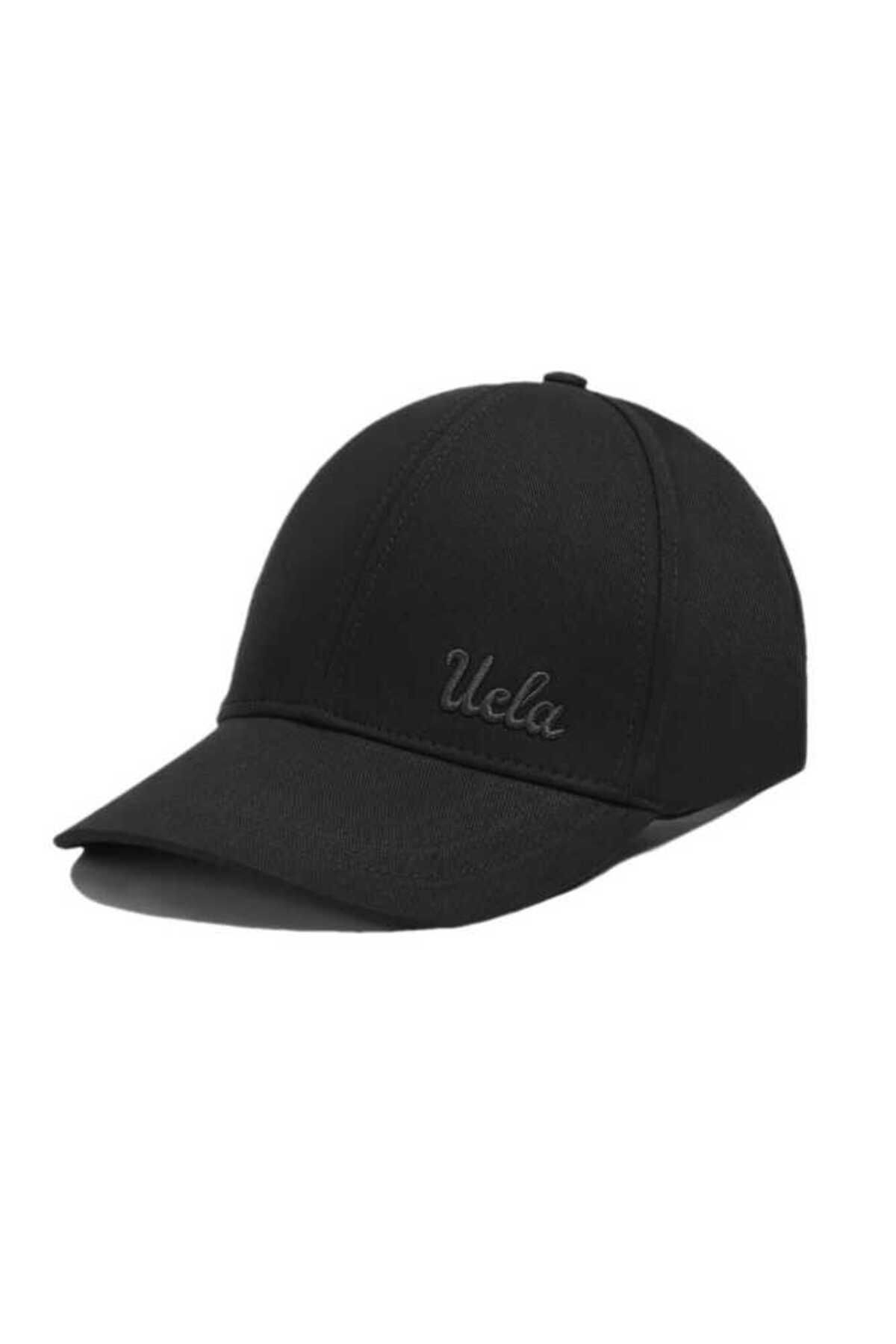 Ucla NEO Siyah Baseball Cap Nakışlı Unisex Şapka