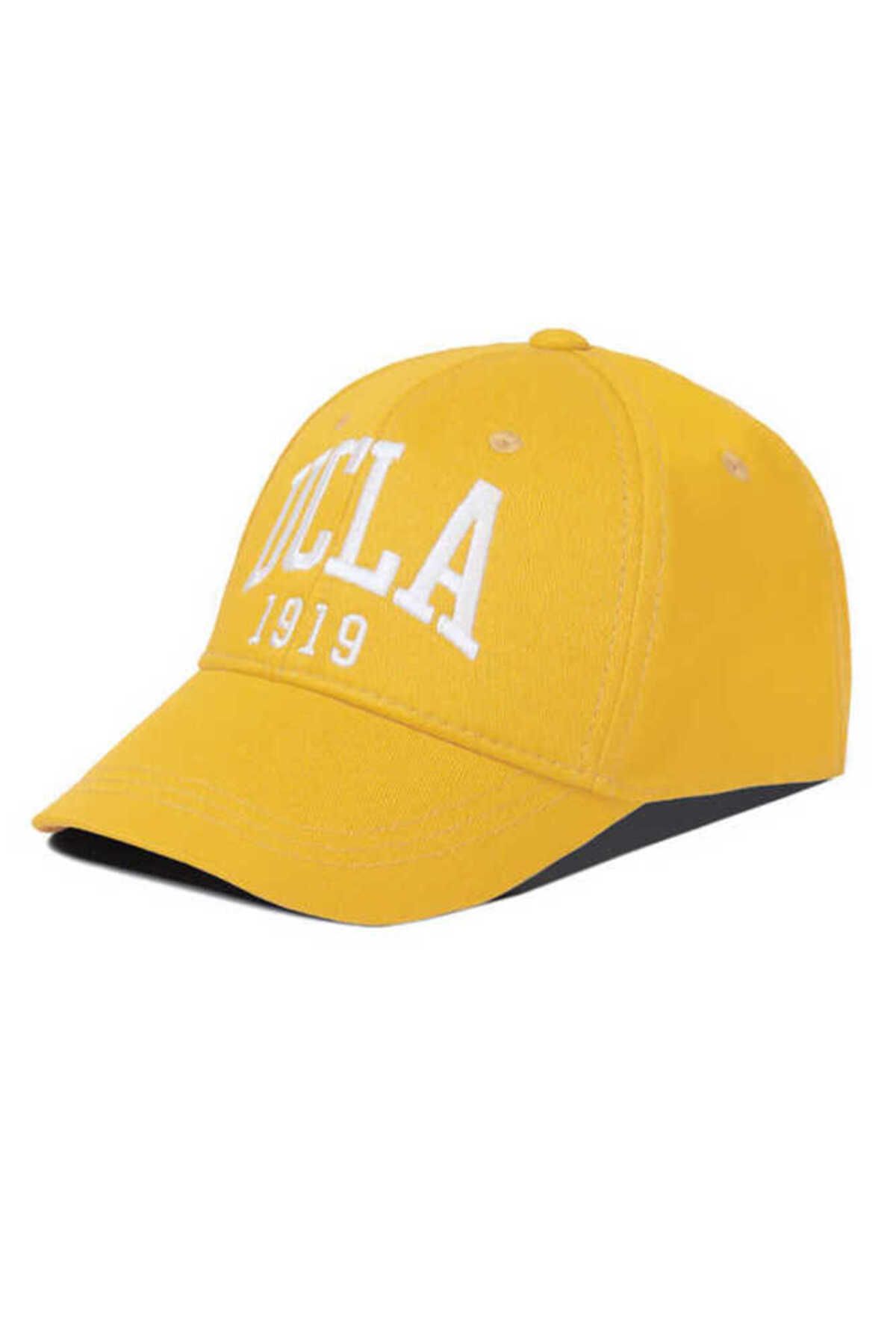 Ucla Ballard Sarı Baseball Cap Nakışlı Şapka