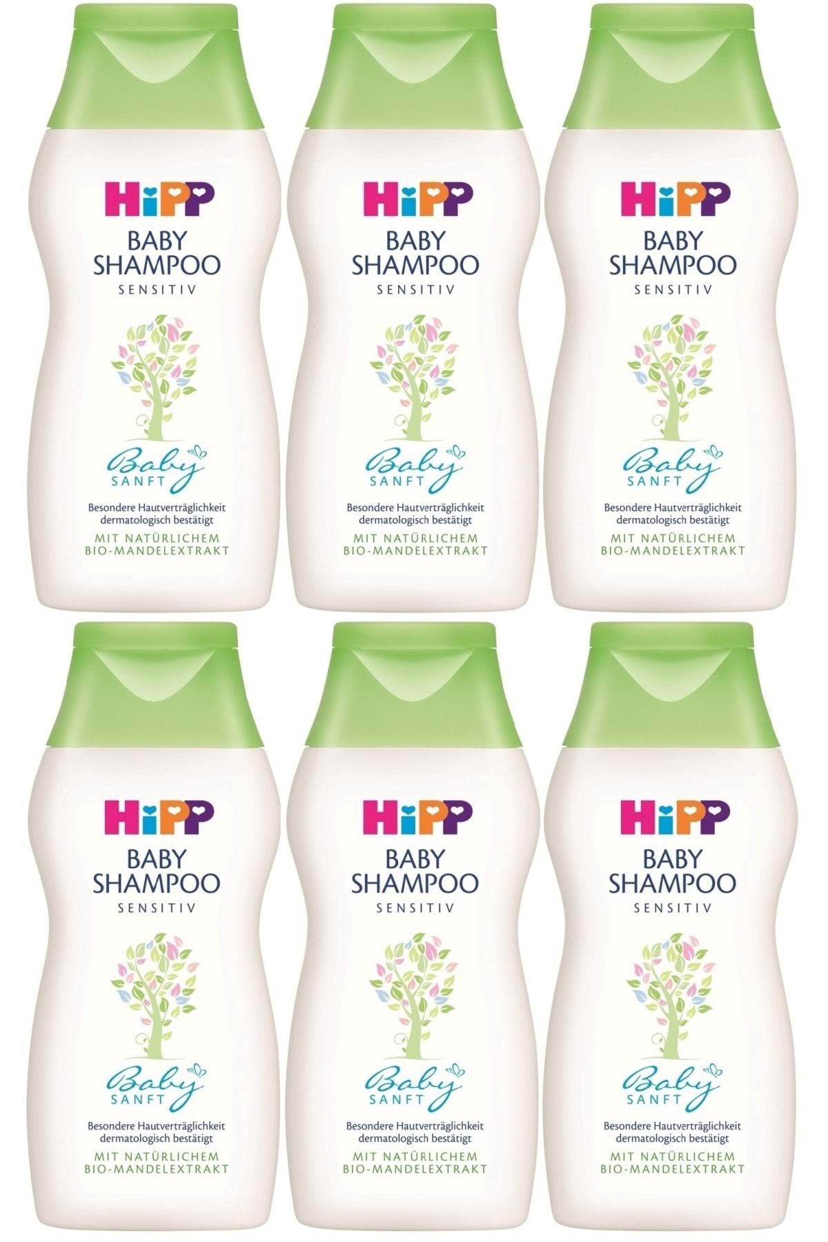 Hipp Babysanft Bebek Şampuanı 200ml (6 LI SET)