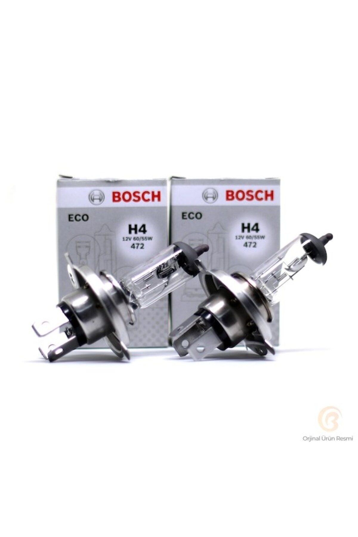 Bosch H4 Far Ampülü 12V 60 55W Tırnaklı Tip 1987302803 - 2 Adet Uyumlu