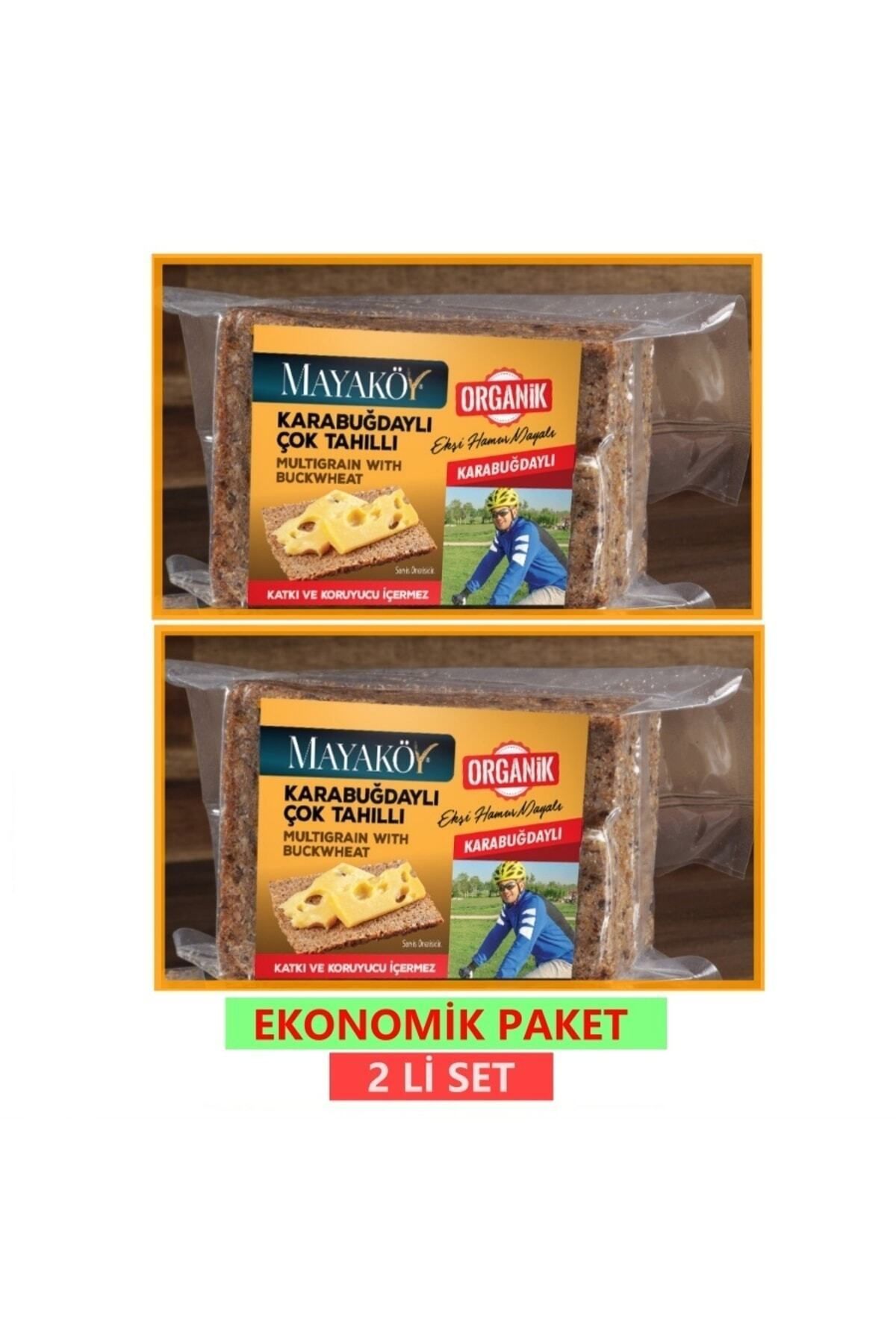 Mayaköy Karabuğdaylı Çok Tahıllı Ekmek Ince Dilim 2 X 400 G 2 Li Set