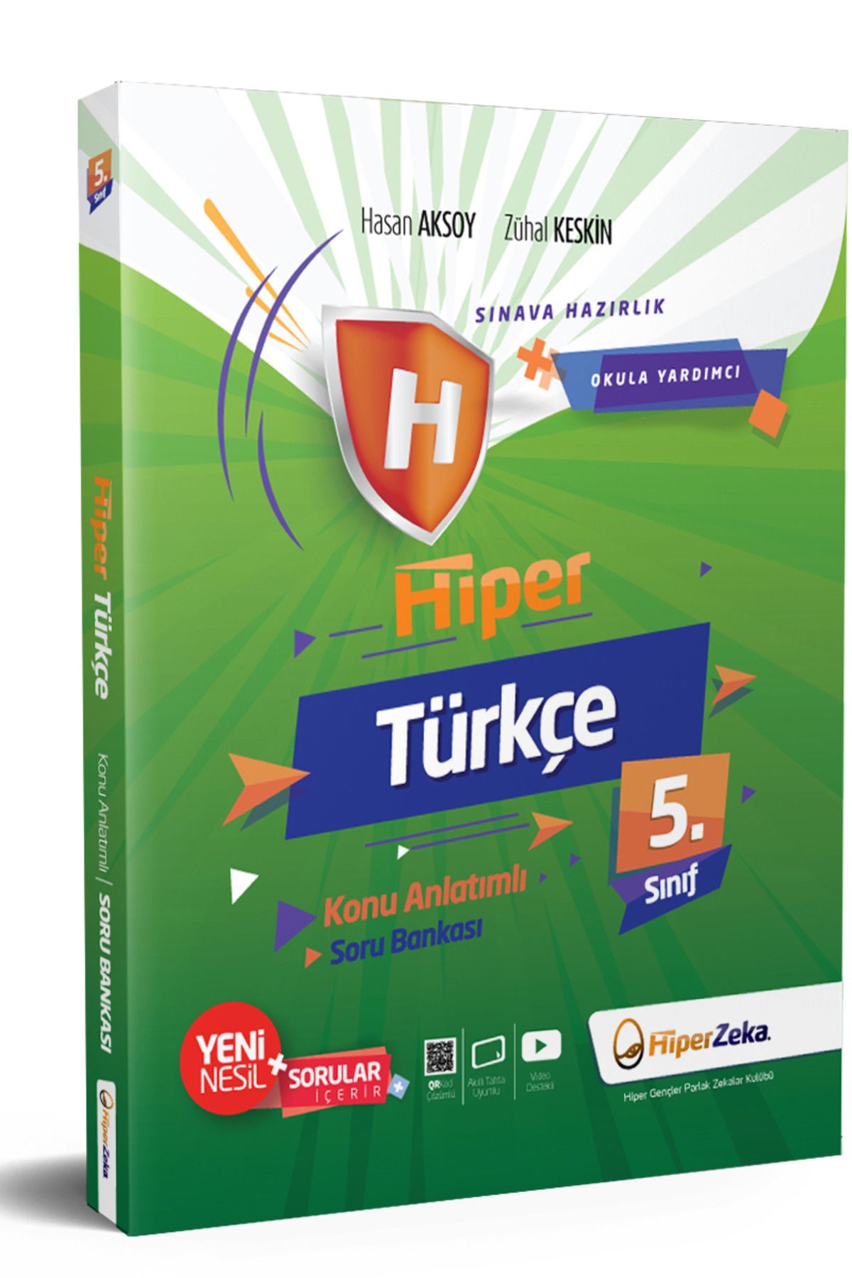 Hiper 2024 5. Sınıf Hiper Türkçe Konu Anlatımlı & Soru Bankası Hasan AKSOY