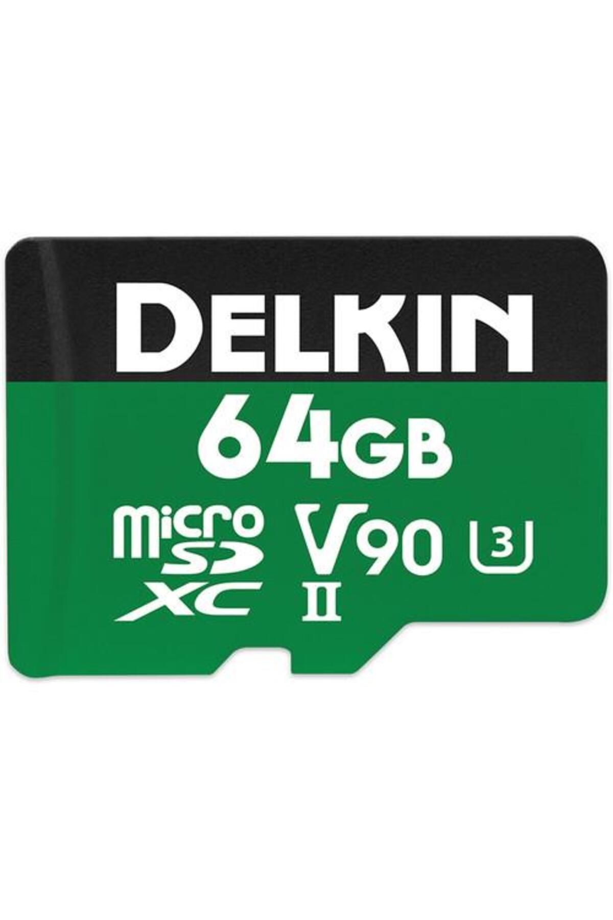 Delkin 64GB 2000x Power UHS-II Micro SDXC Hafıza Kartı