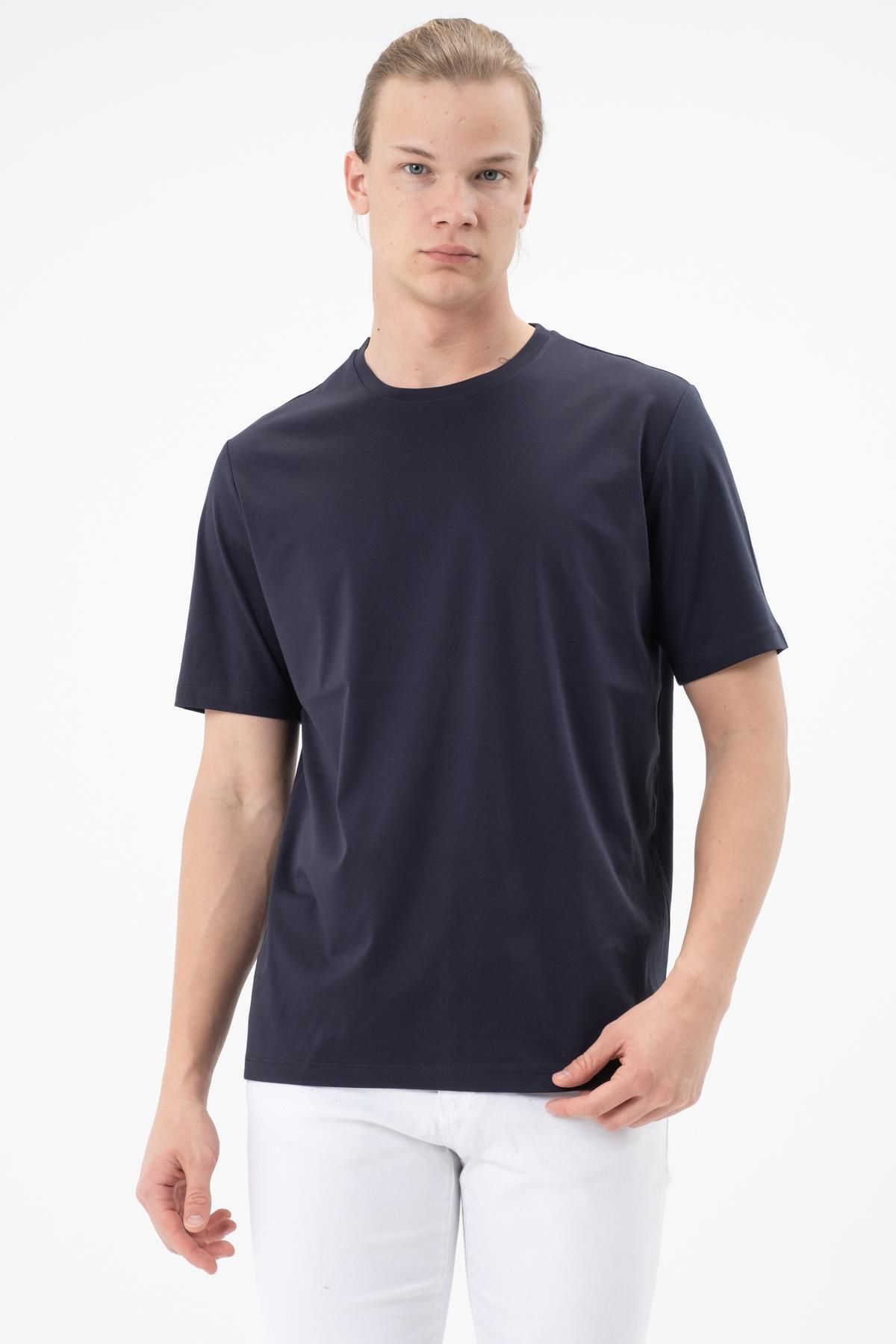 Rich Erkek Tişört Merserize T-shirt Oversize Tshirt