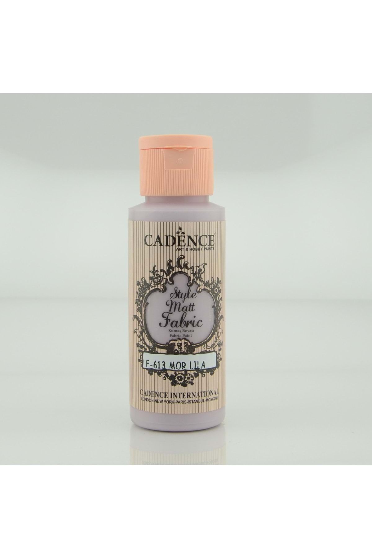 Cadence Style Matt Kumaş Boya F-613 Mor Lila 59ml