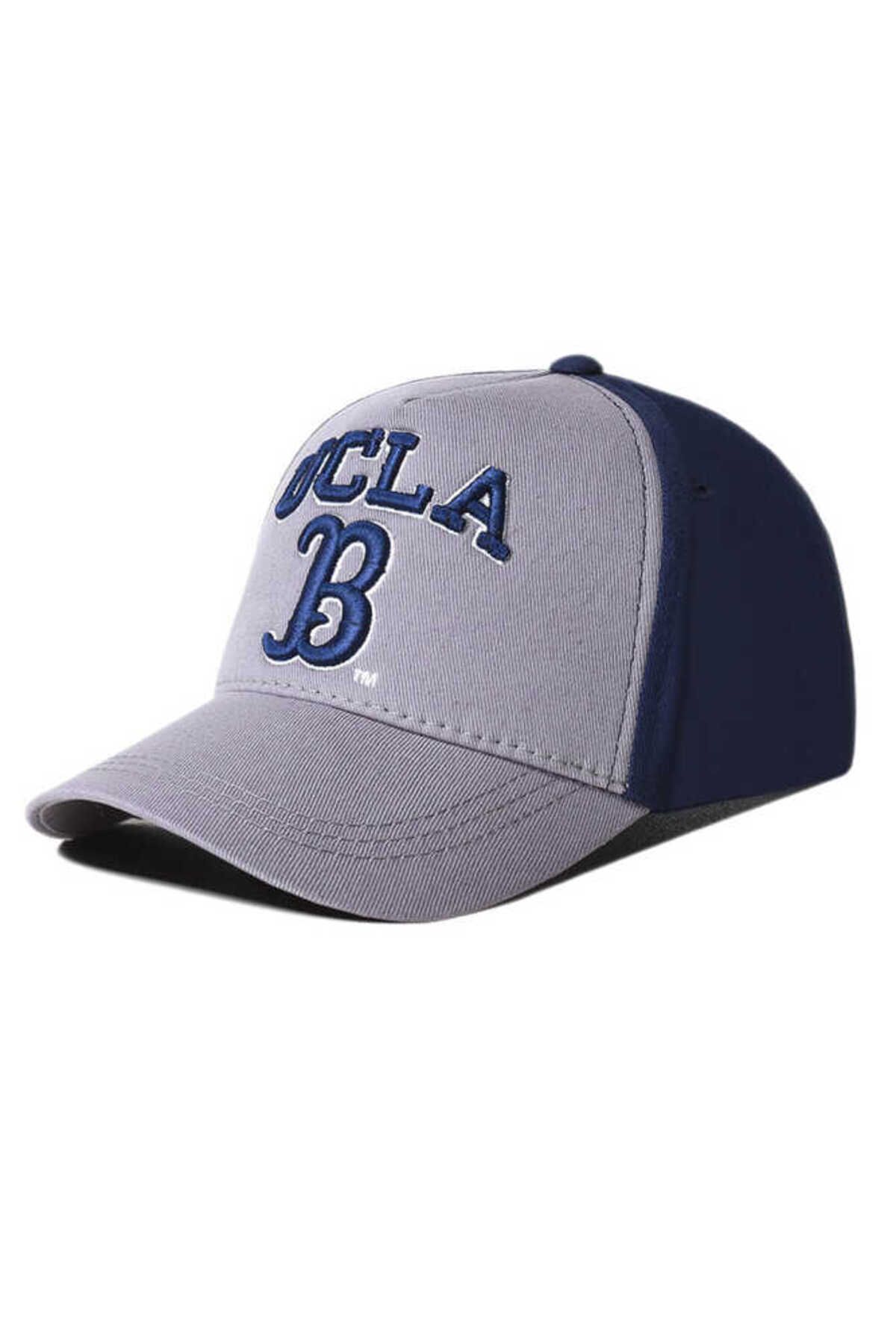 Ucla Malıbu Gri Baseball Cap Nakışlı Şapka