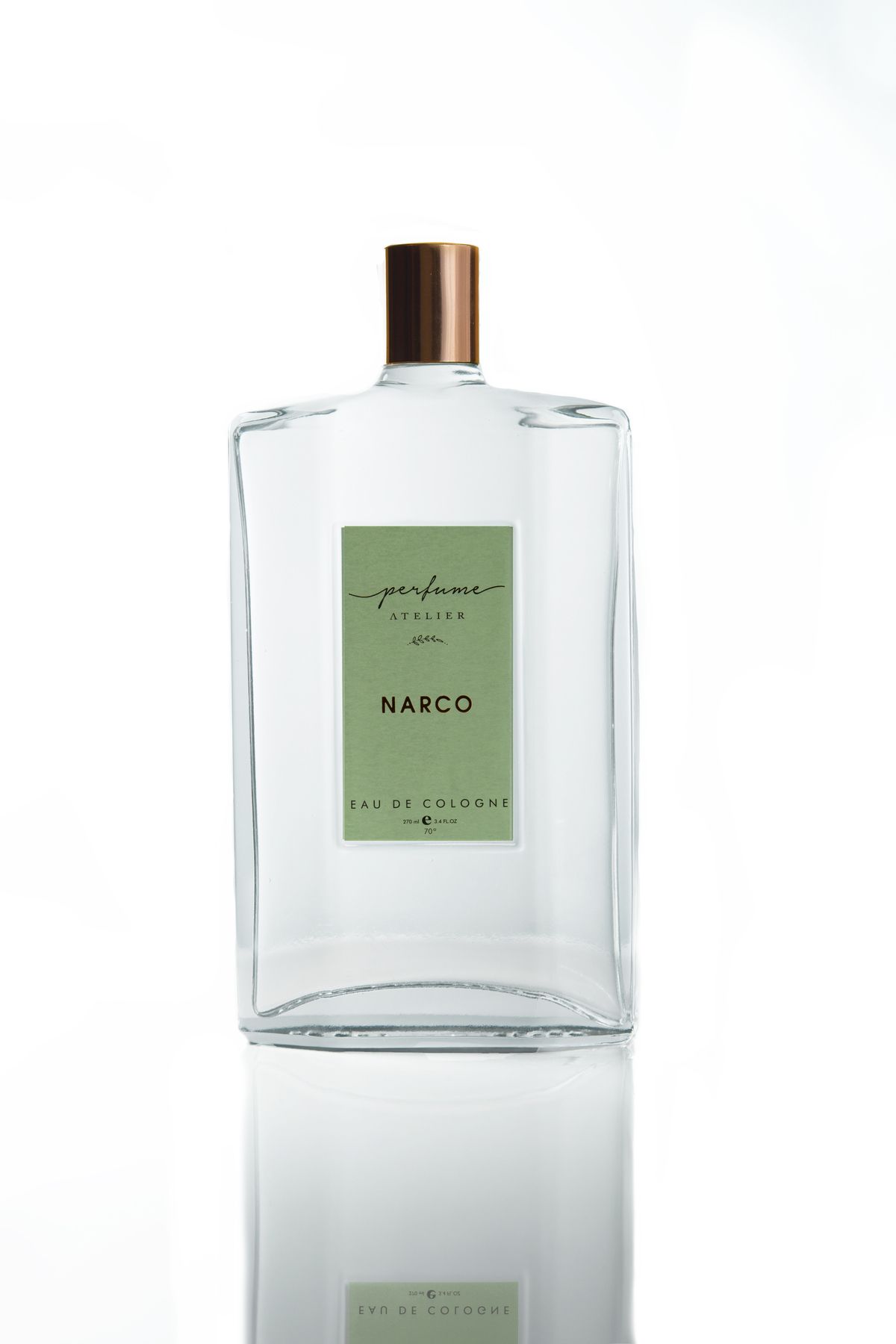 PERFUME ATELIER NARCO 270 ML EAU DE COLOGNE 70°